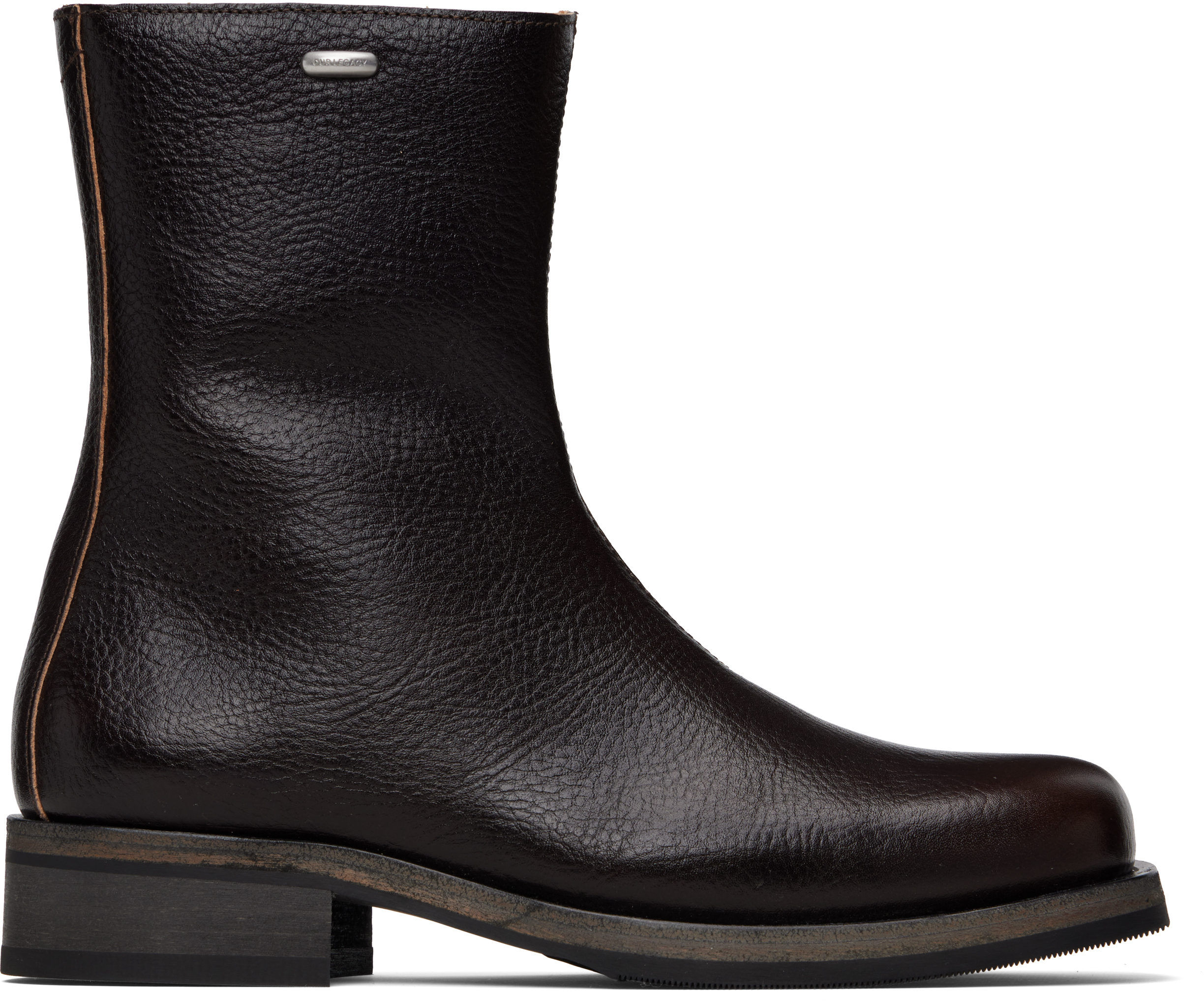 OUR LEGACY: Brown Camion Boots | SSENSE