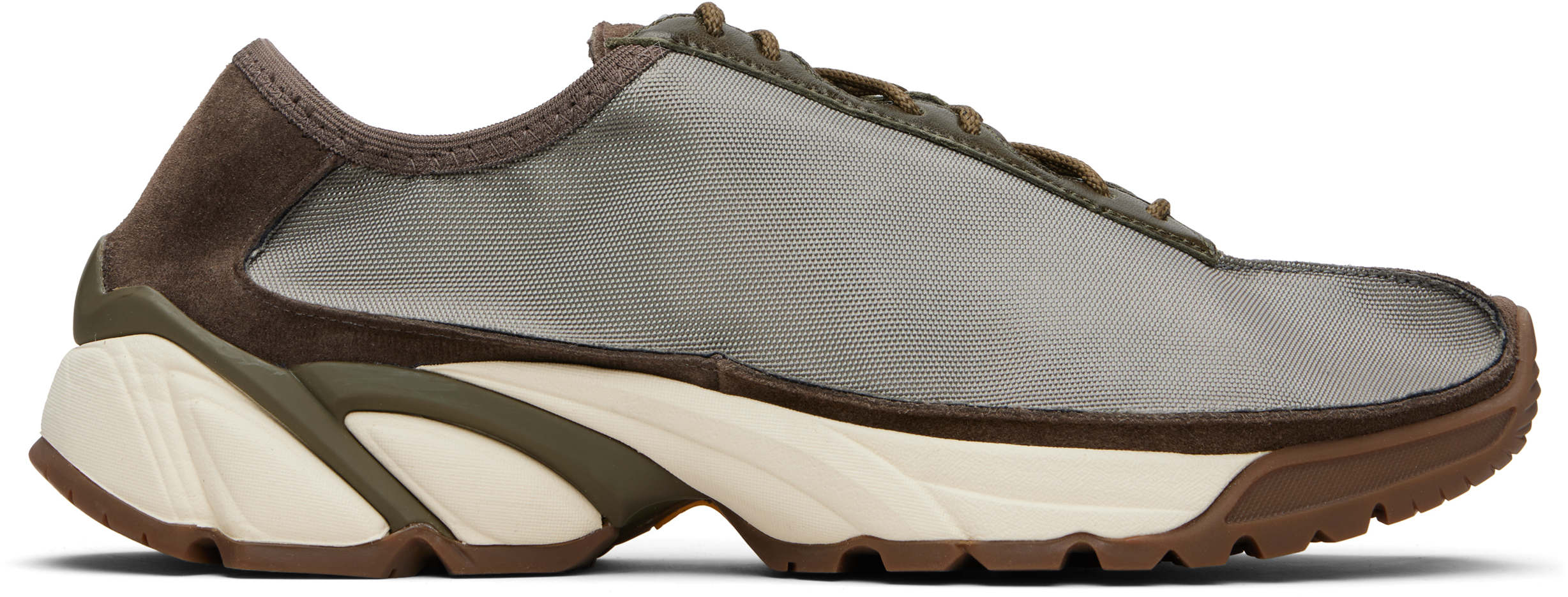 OUR LEGACY: Khaki Klove Sneakers | SSENSE