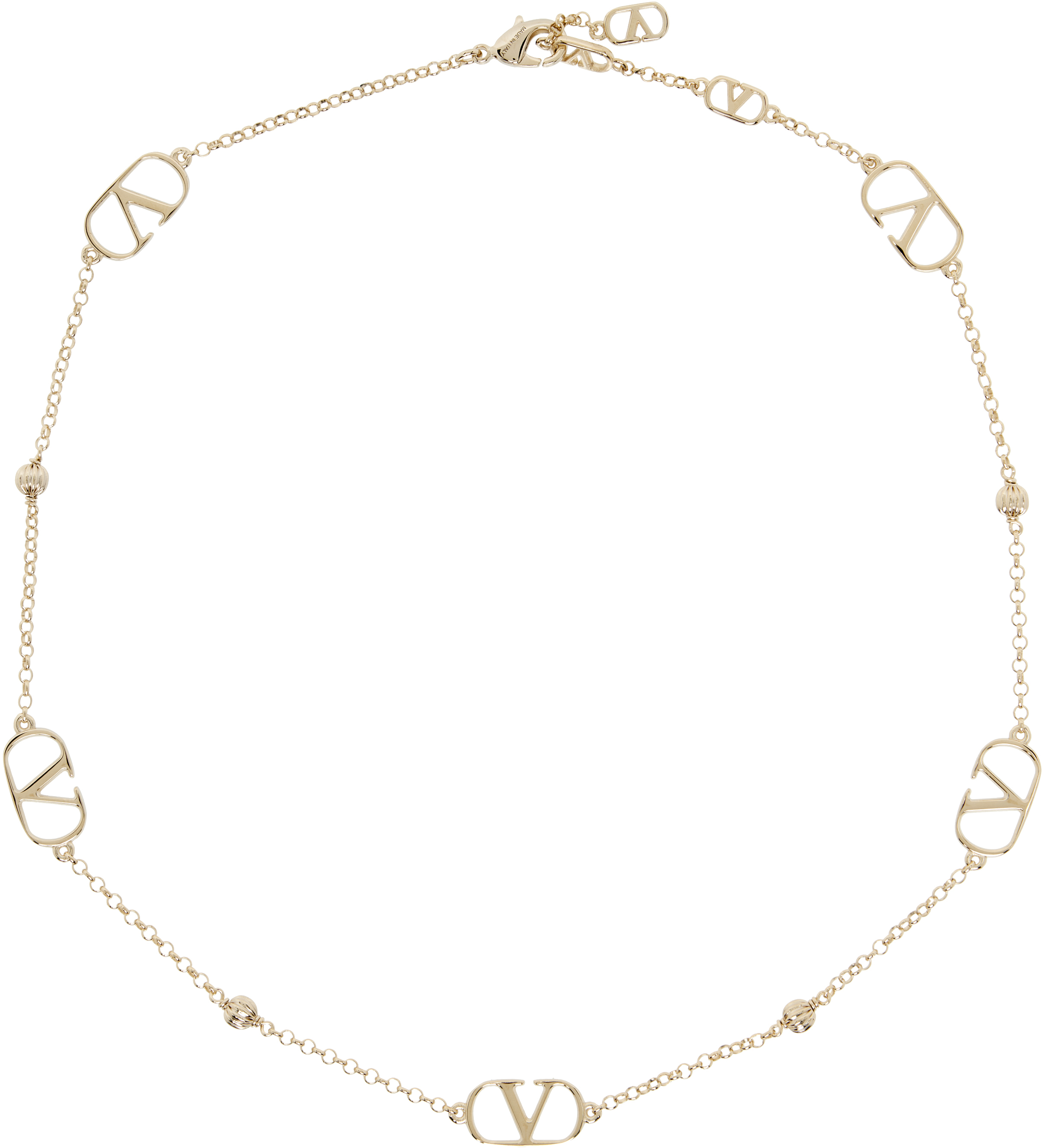 Valentino Garavani VLogo Signature Metal Necklace