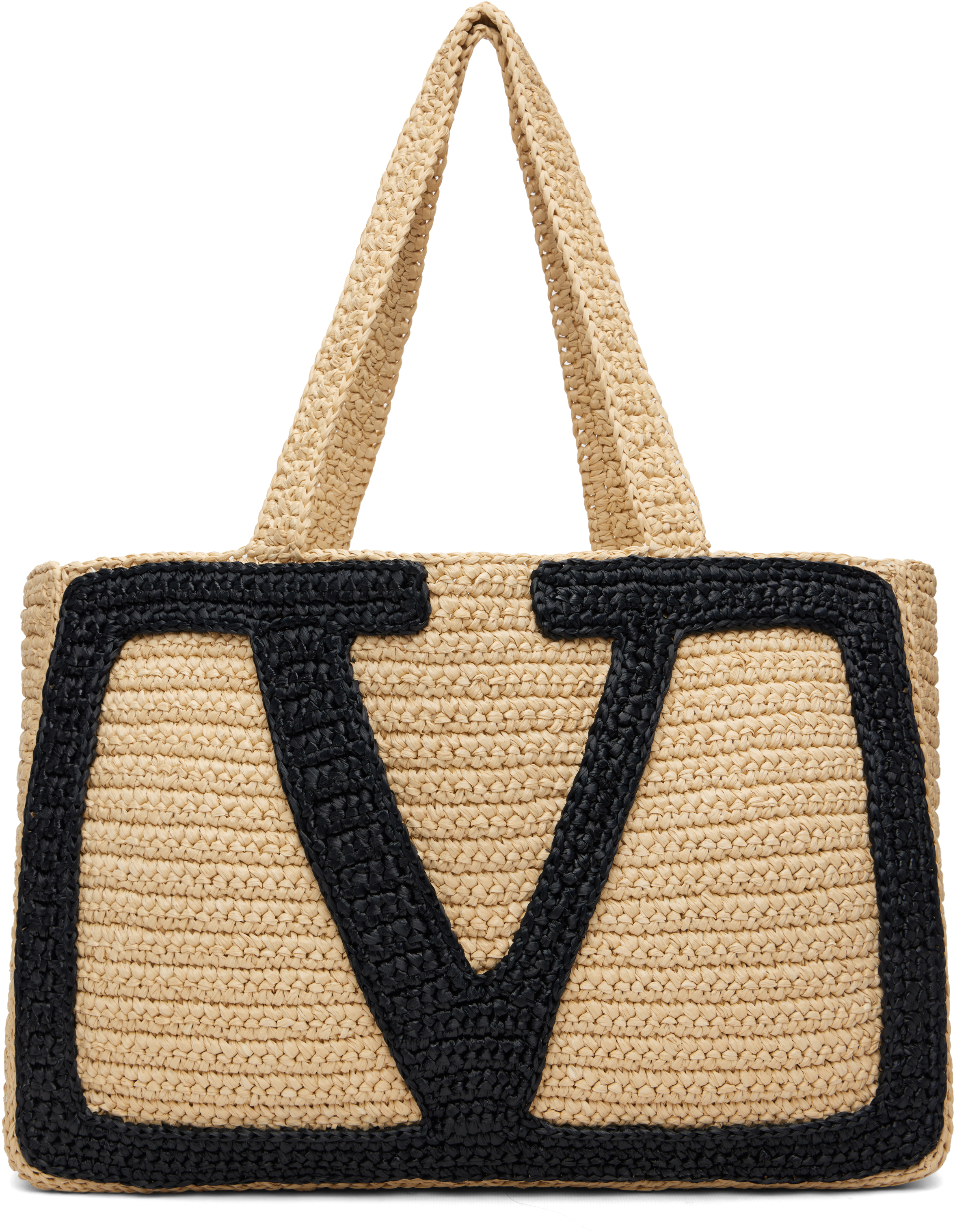 Valentino Garavani: ベージュ ラージ Viva Superstar Shopping