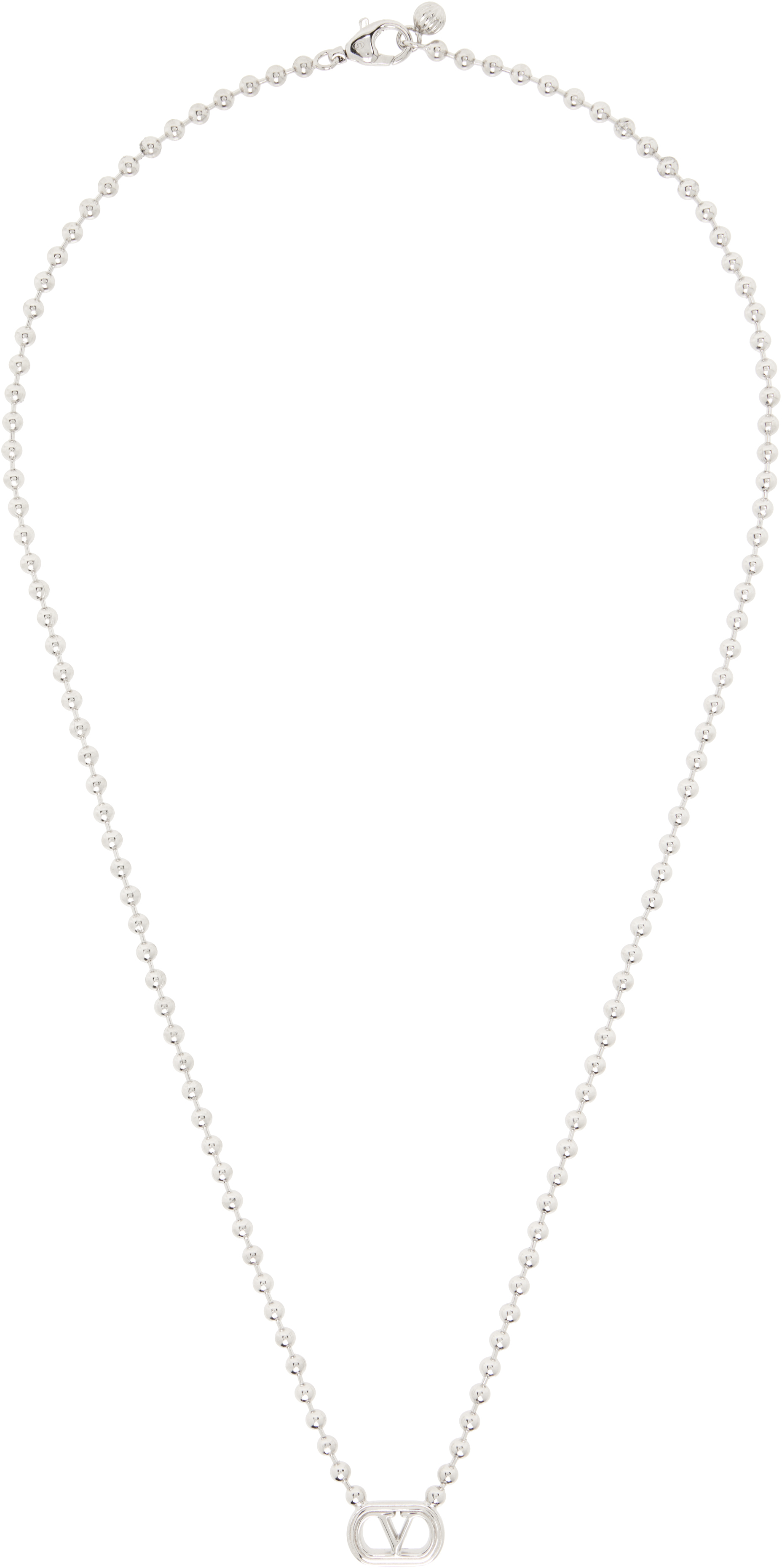 Valentino Garavani Ovalette Metal Necklace