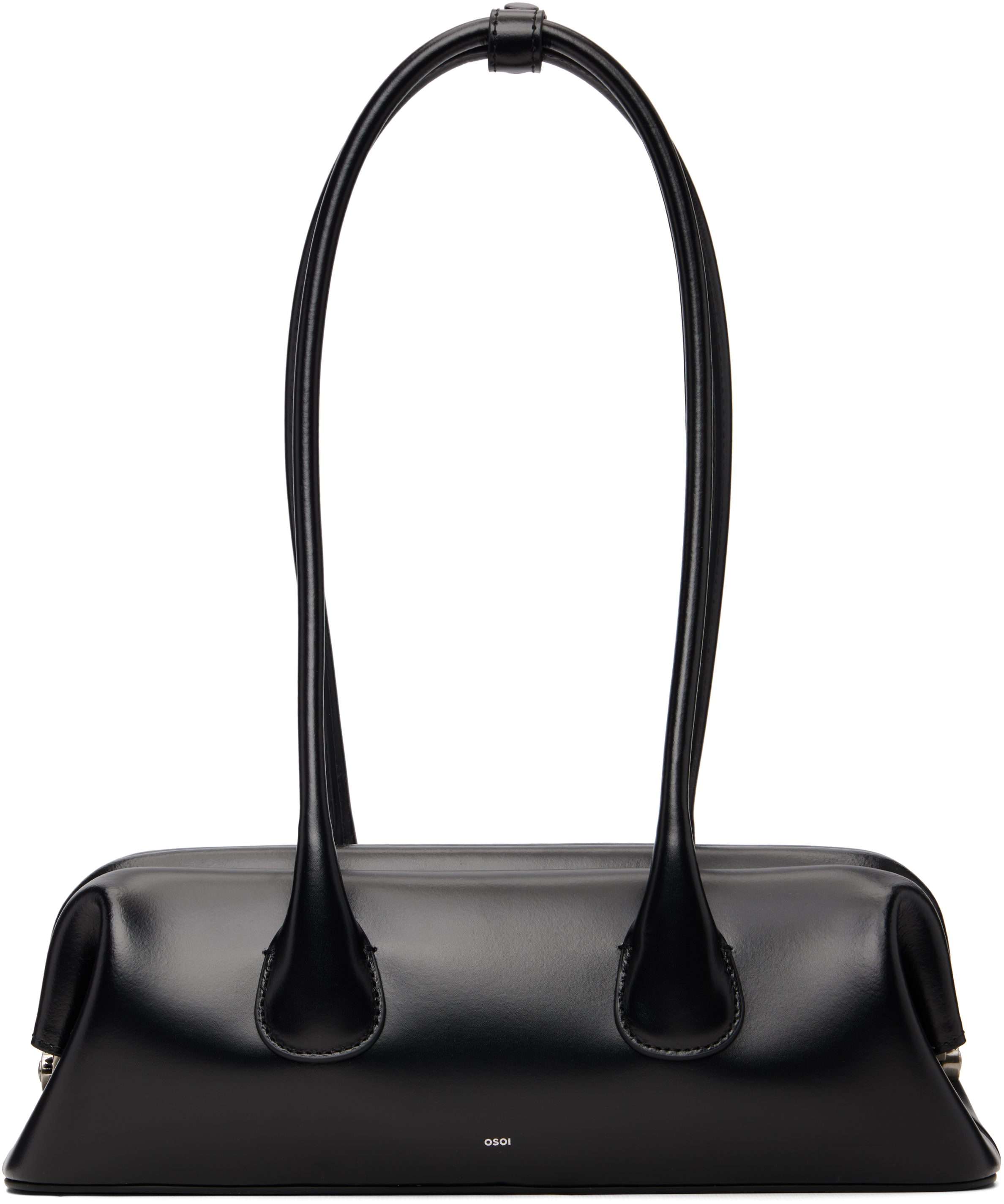 OSOI: Black Boat Wide Mini Bag | SSENSE