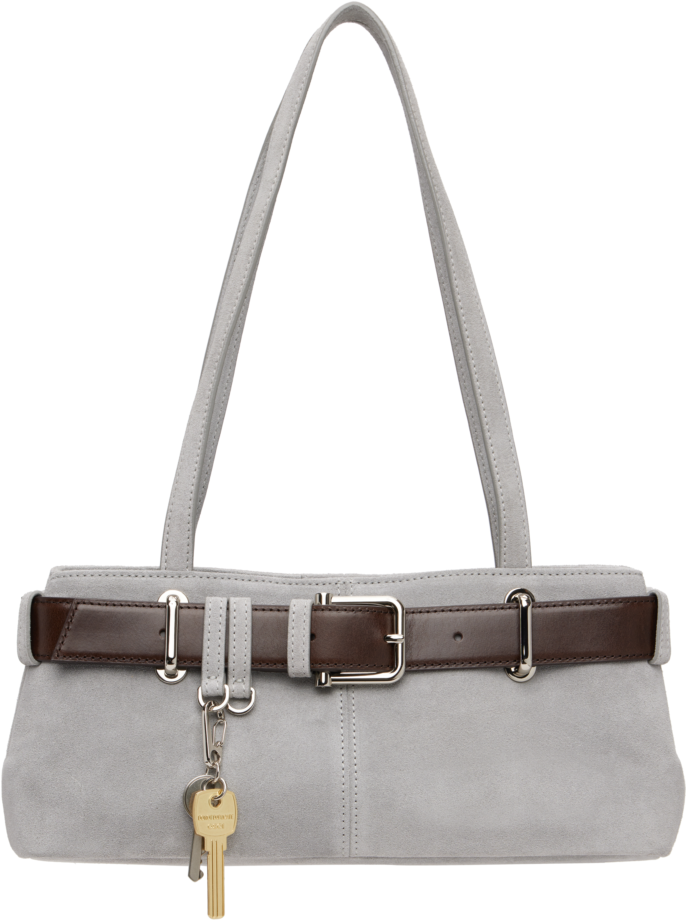 OSOI ショルダーバッグ グレー ショルダーバッグ バッグ 「OSOI」PECAN BROT GRAY レディース
