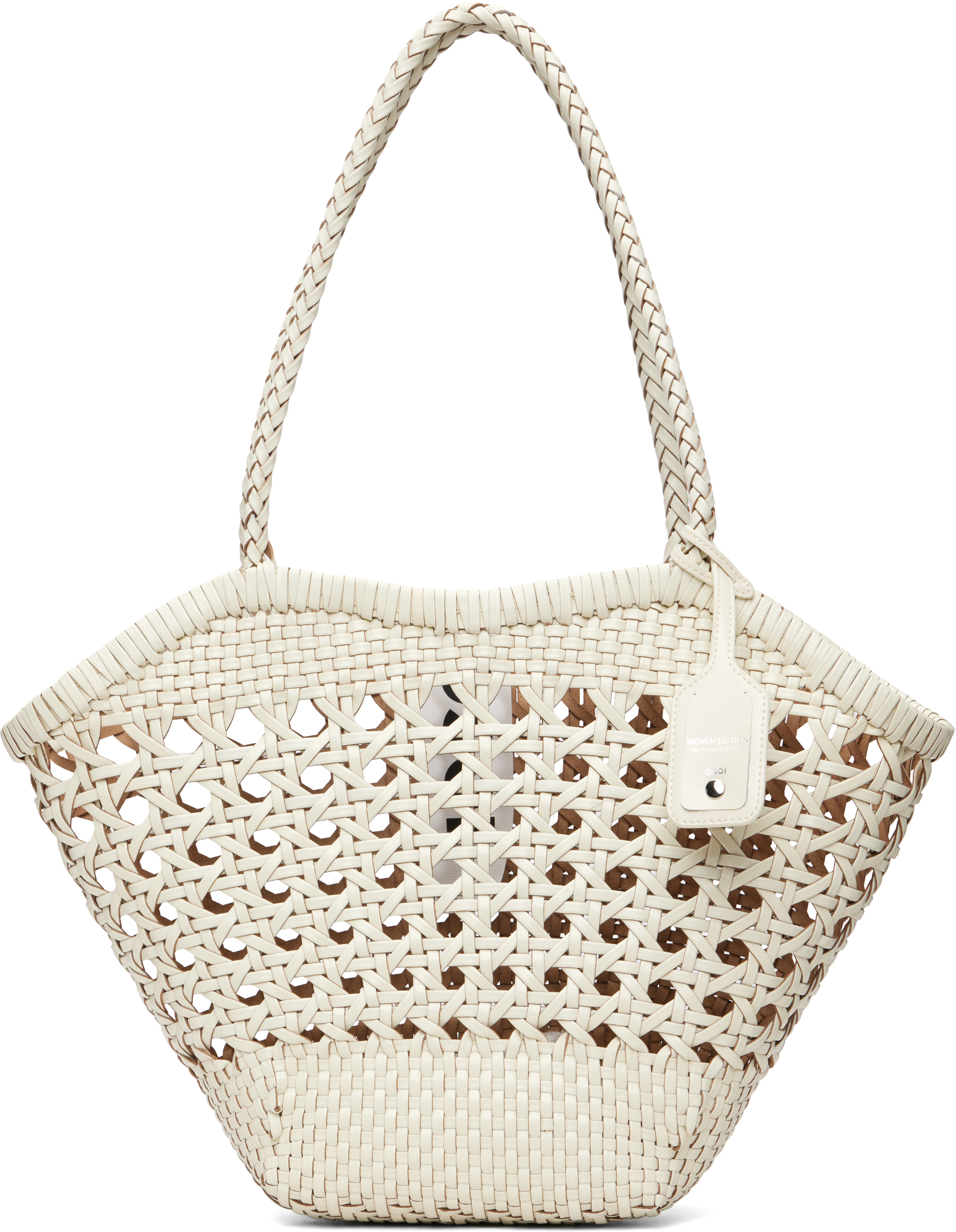 OSOI: オフホワイト Lip ショルダーバッグ | SSENSE 日本