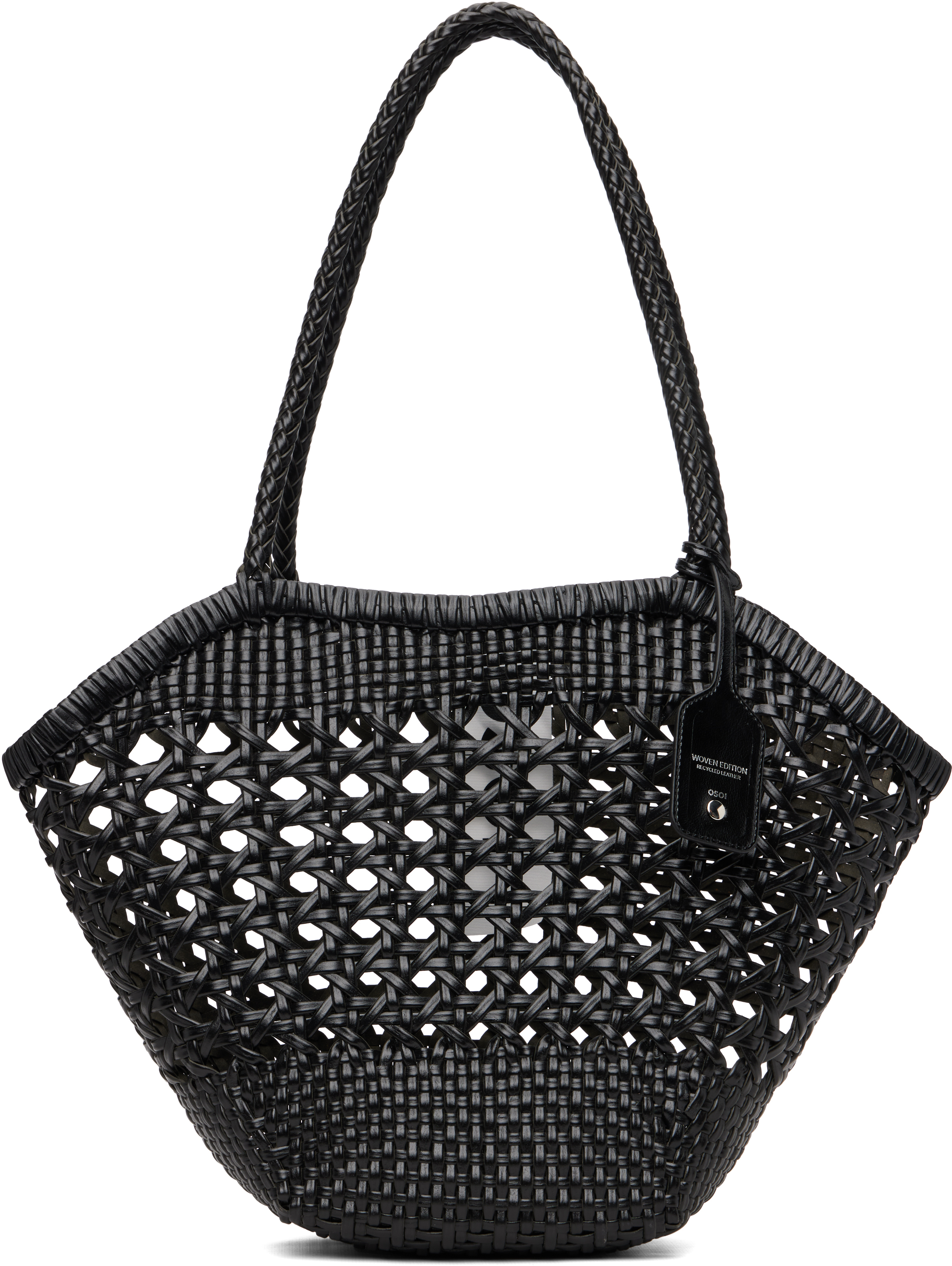 Black Lip Shoulder Bag by OSOI on Sale