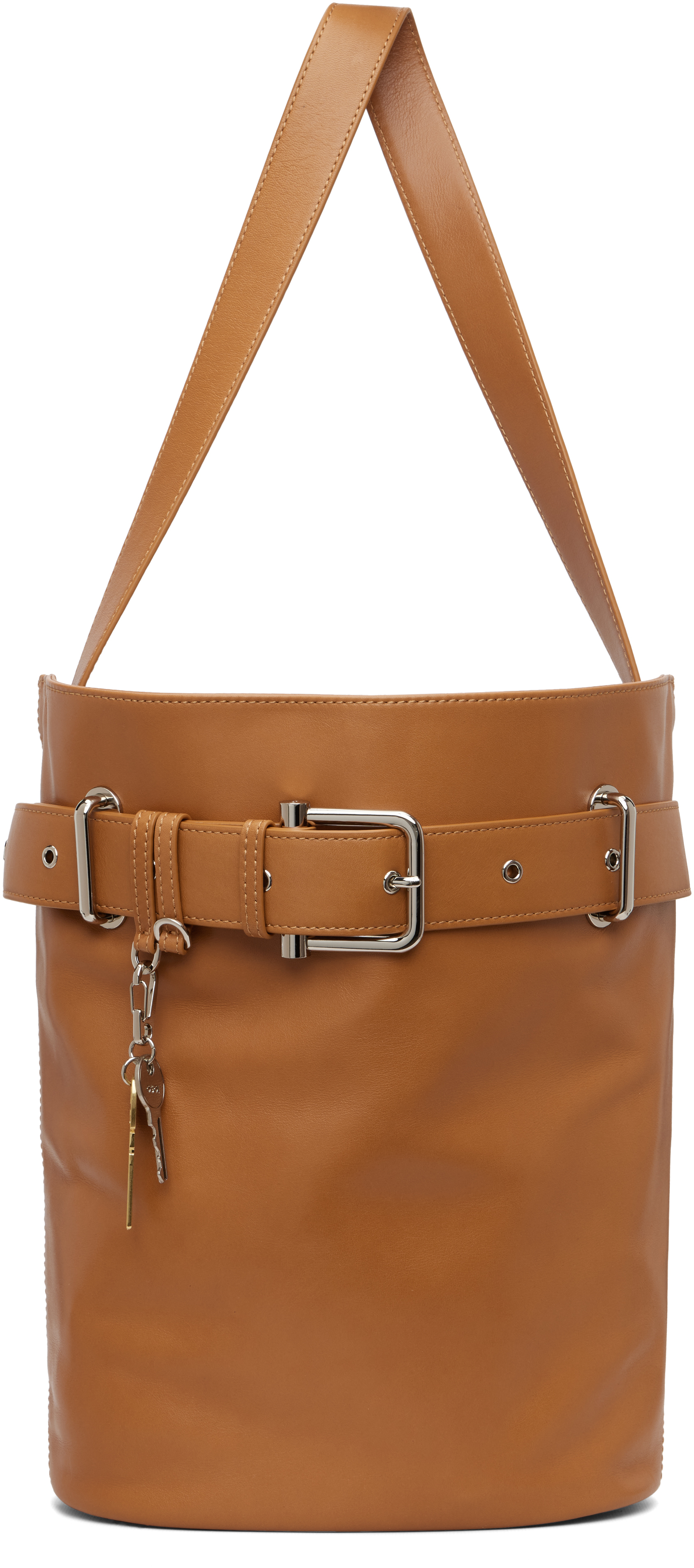 OSOI ブロックルバック Brown Bucket Brocle Bag by OSOI on Sale