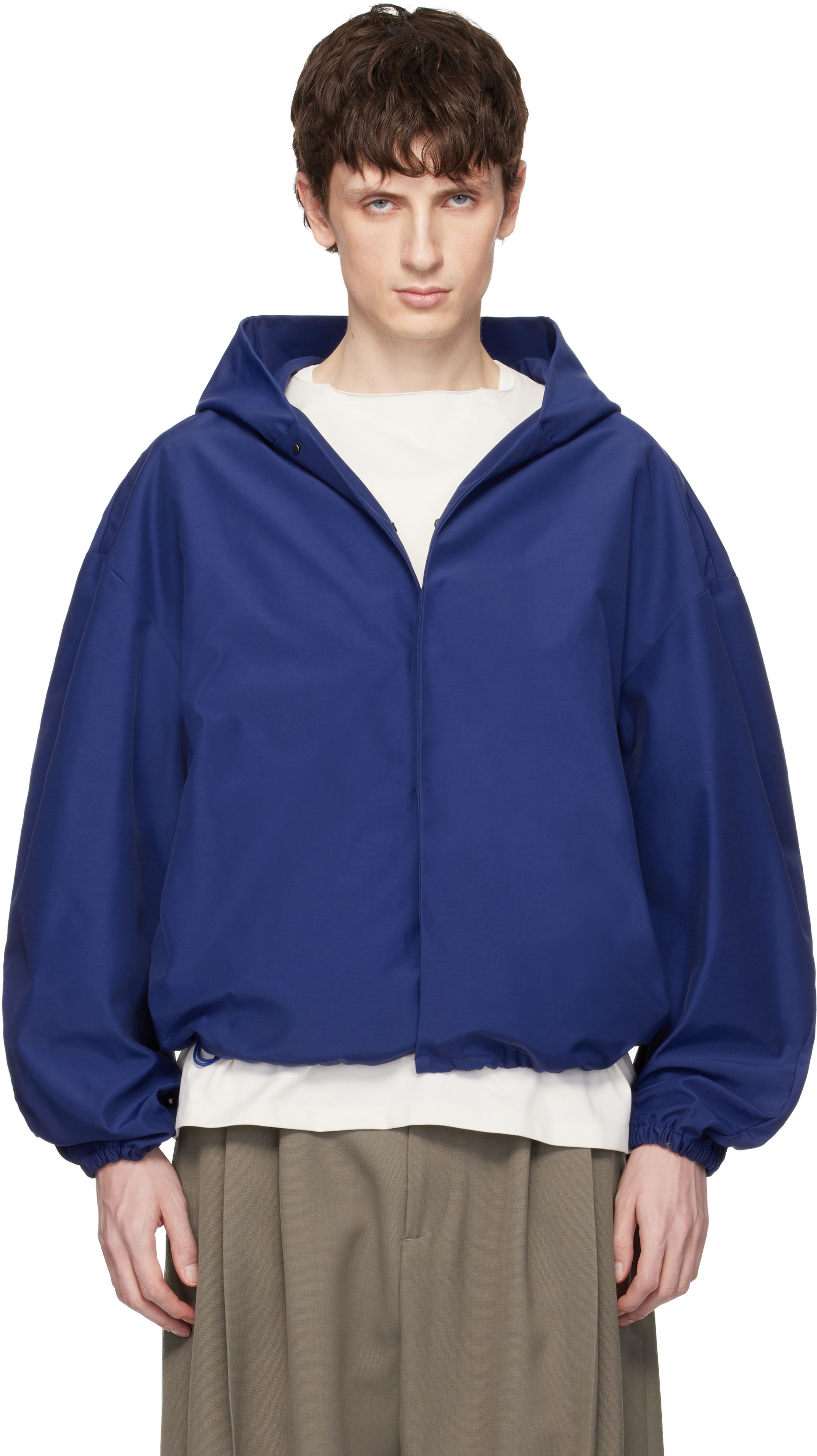 Seventh: Blue Orb Shell Jacket | SSENSE