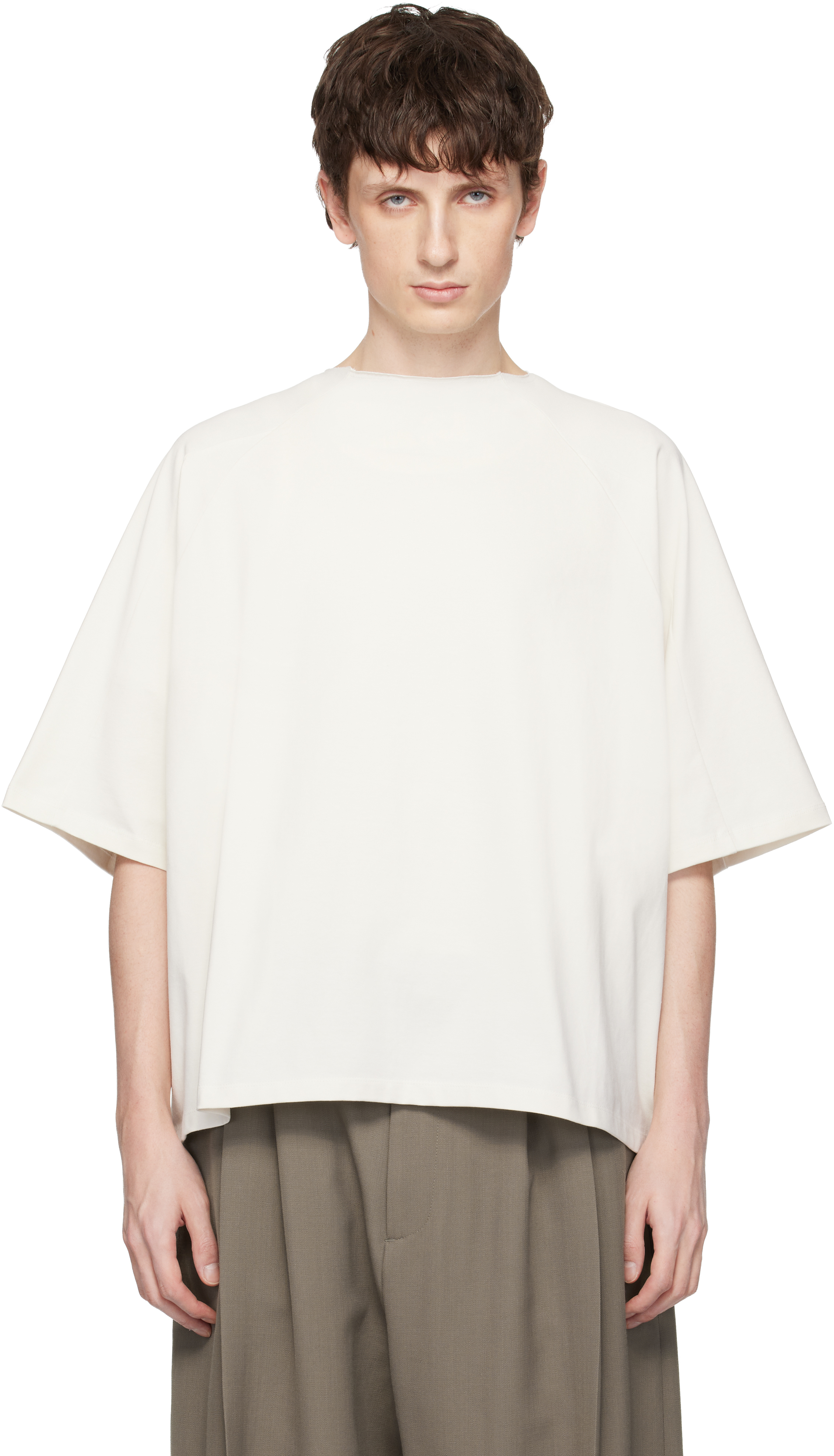 Off-White Box Cut T-shirt by Seventh on Sale