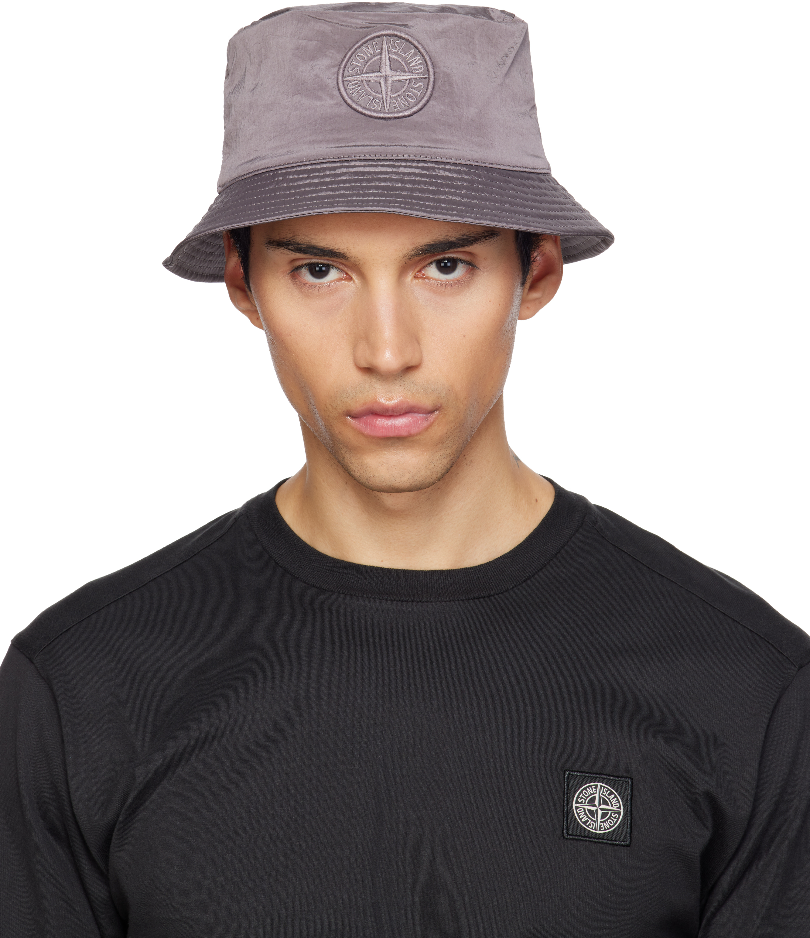 Stone Island: トープ 9100012 Nylon Metal ECONYL バケットハット