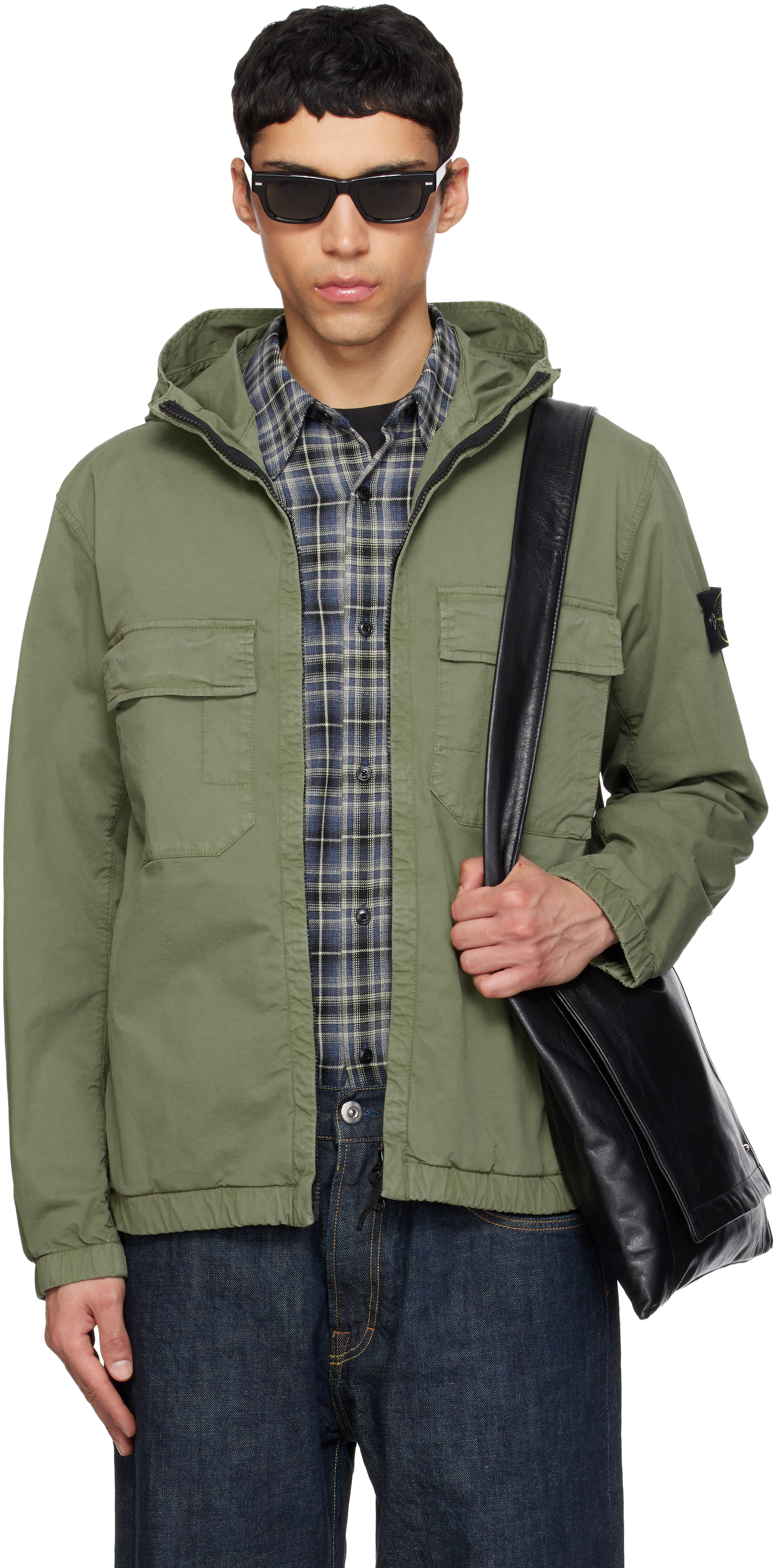 Stone Island Khaki 4100077 Jacket