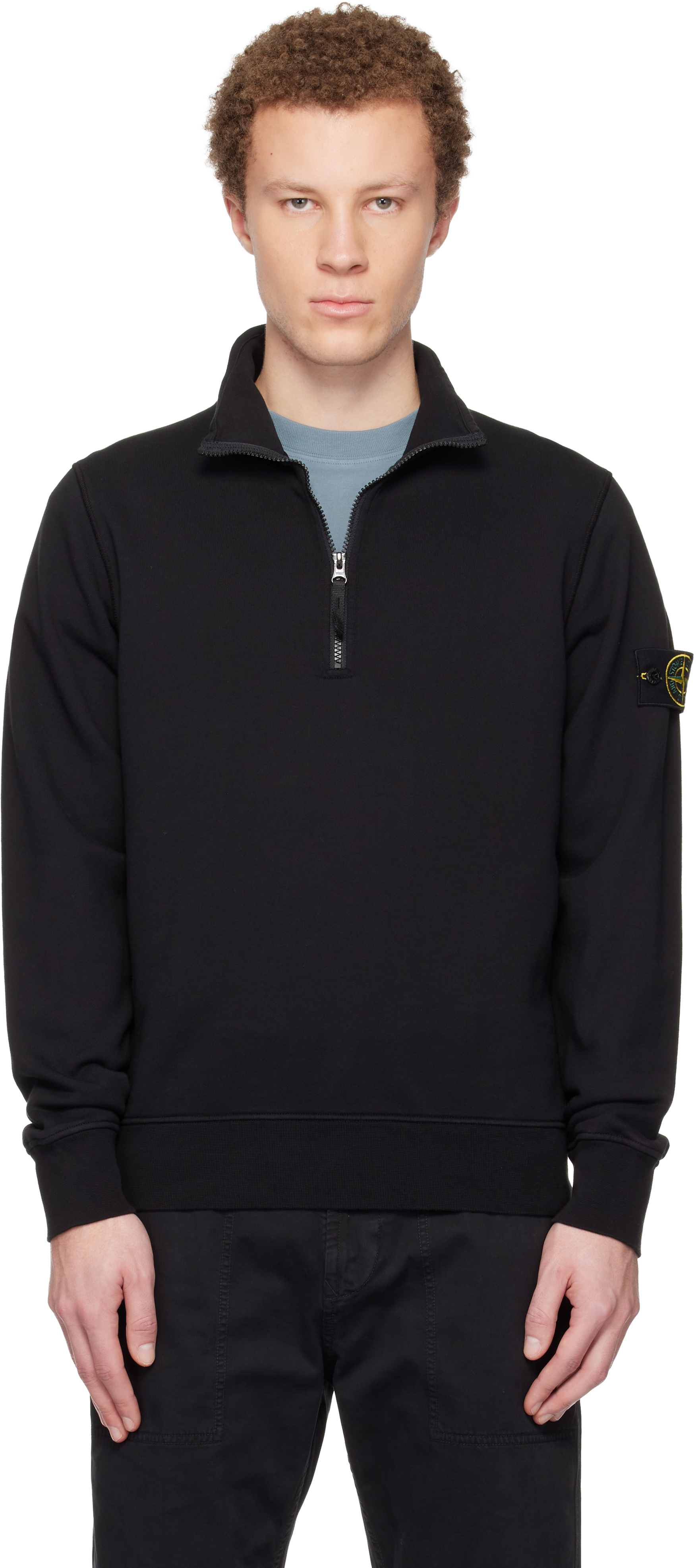 てるふと@フォロー割 STONE  ジップアップ ジャケットL Stone Island メンズ フーディ & ジップアップ | SSENSE 日本