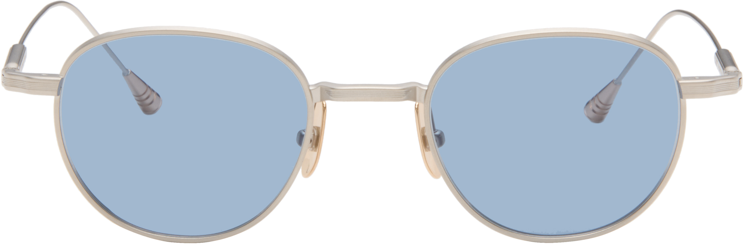 Lunetterie Générale Silver 'No Time to Die' Sunglasses