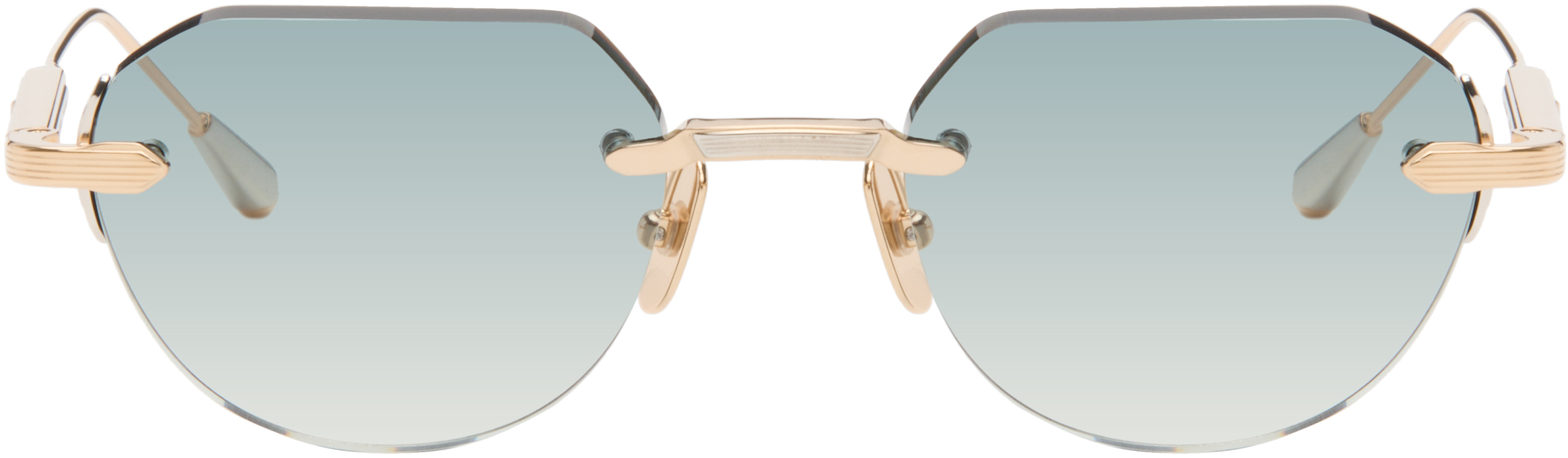 Lunetterie Générale Gold Grand Prix Sunglasses