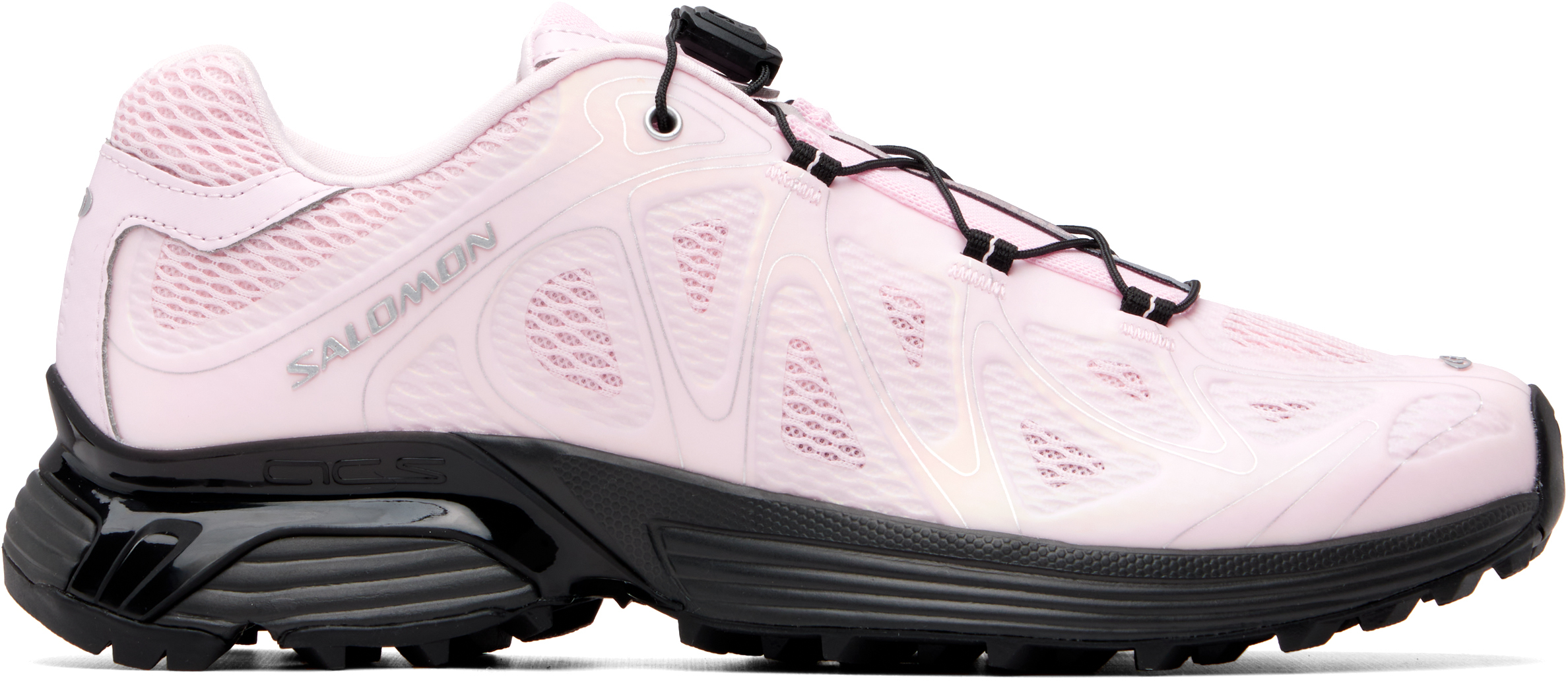 Pink XT-Whisper Void Sneakers by Salomon on Sale