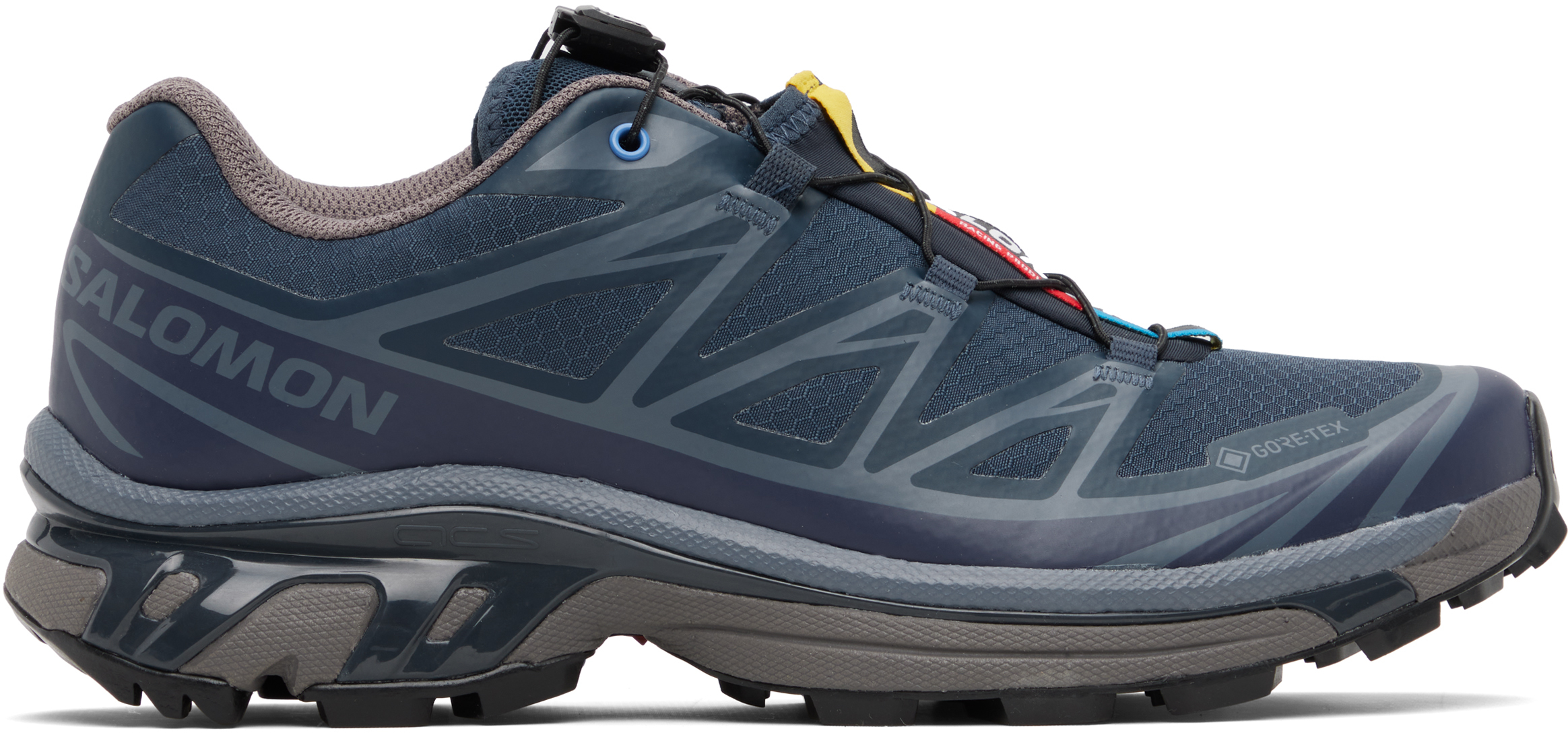 salomon XT-6 GTX SNEAKERS ネイビー Salomon: Navy XT-6 GORE-TEX Sneakers | SSENSE
