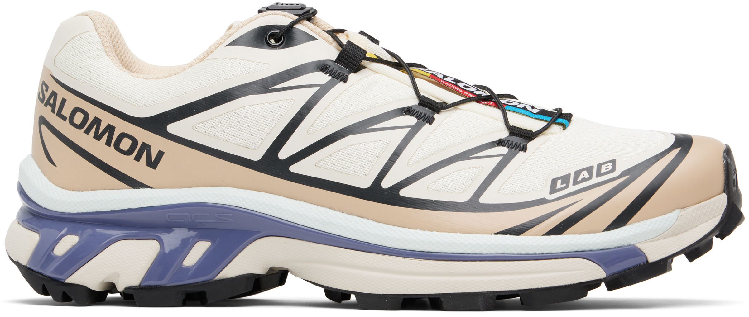 Salomon: オフホワイト XT-6 スニーカー | SSENSE 日本