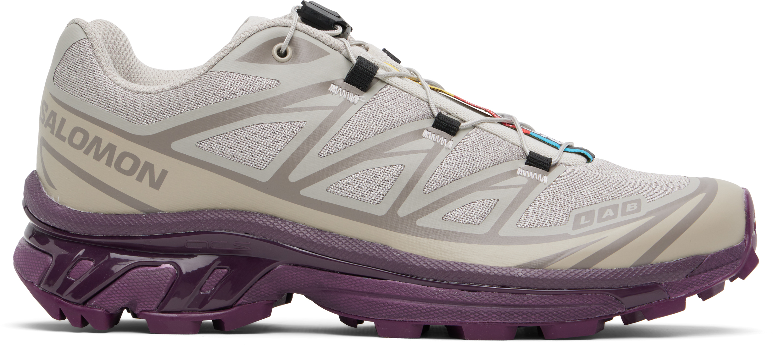 Salomon: Gray XT-6 Sneakers | SSENSE