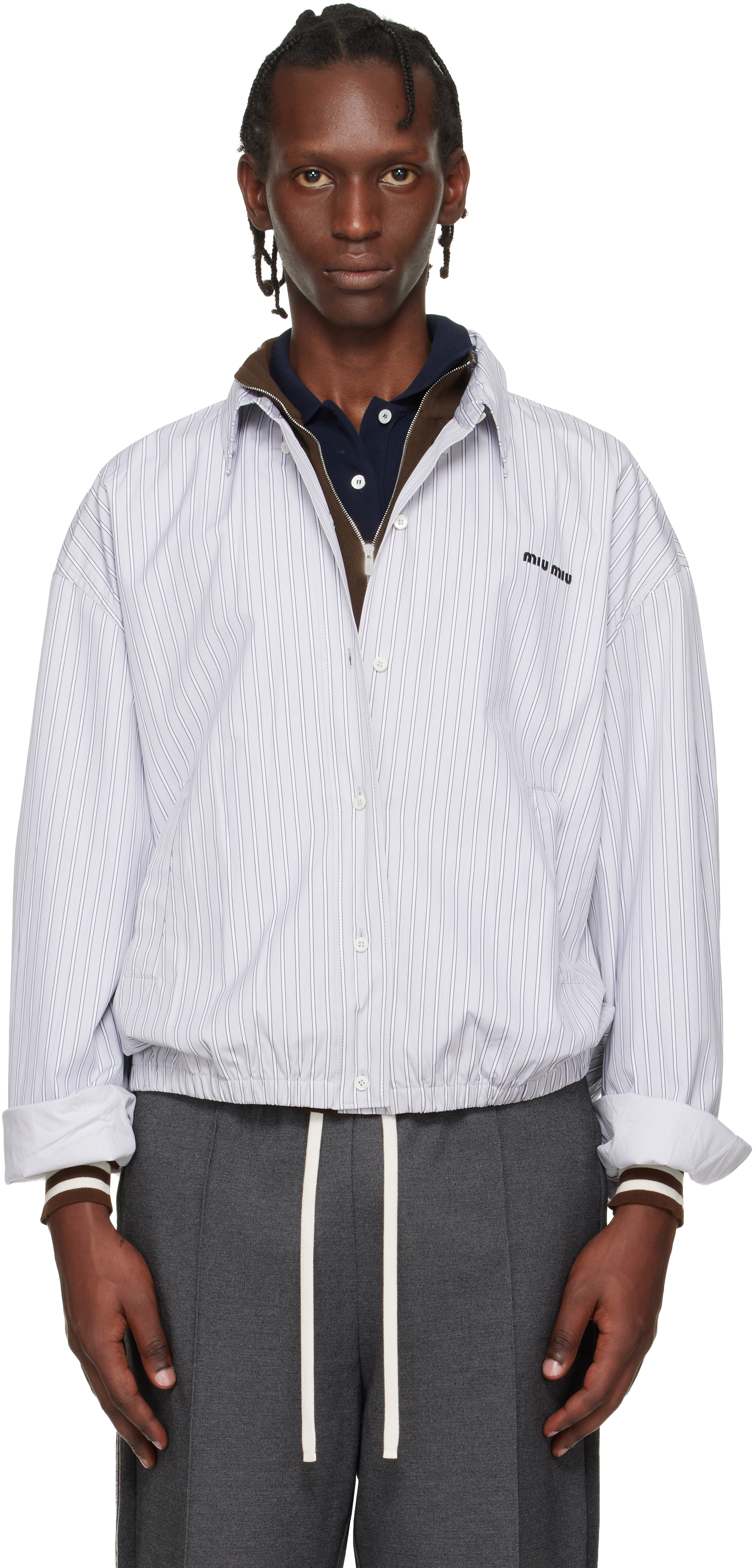 Miu Miu jackets & coats for Men | SSENSE Canada