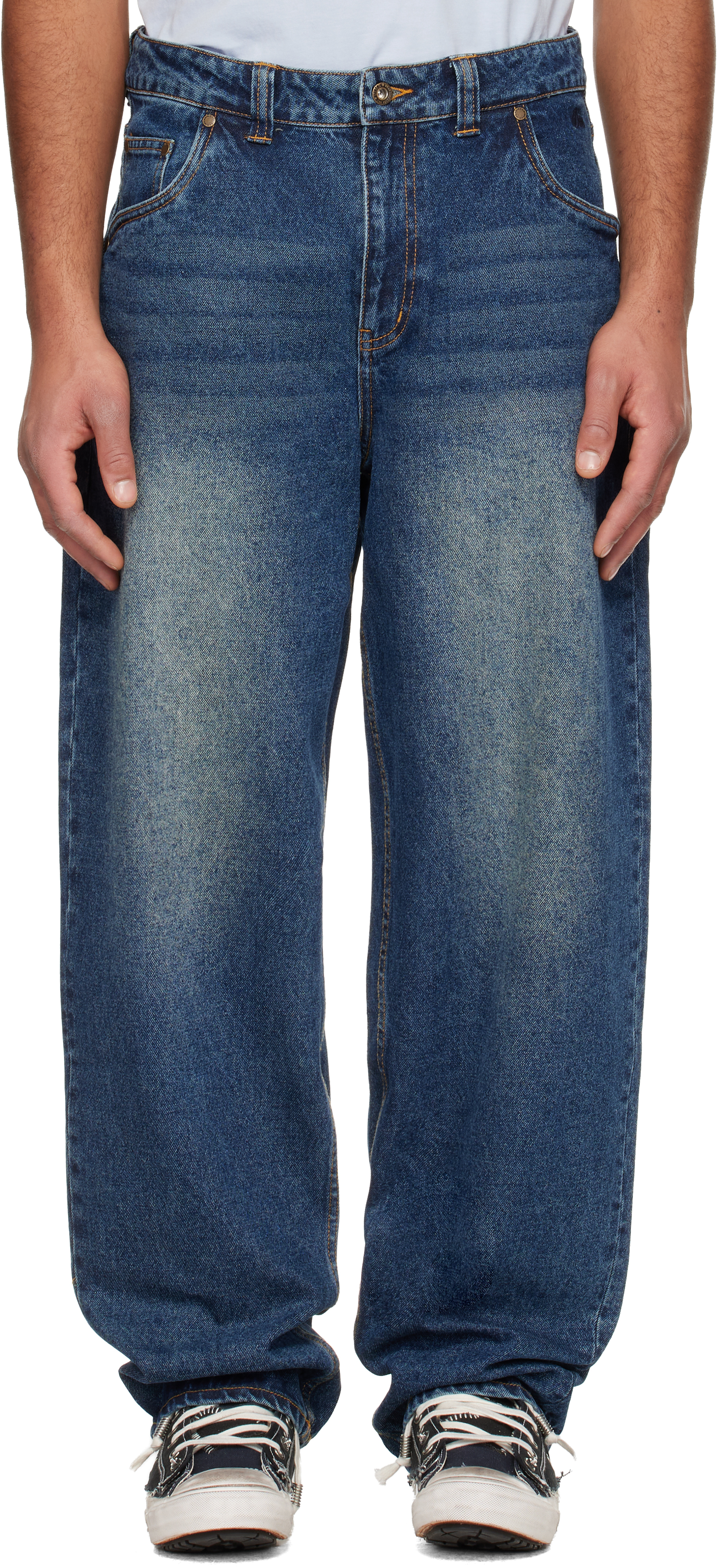 Dime: ブルー バギージーンズ | SSENSE 日本