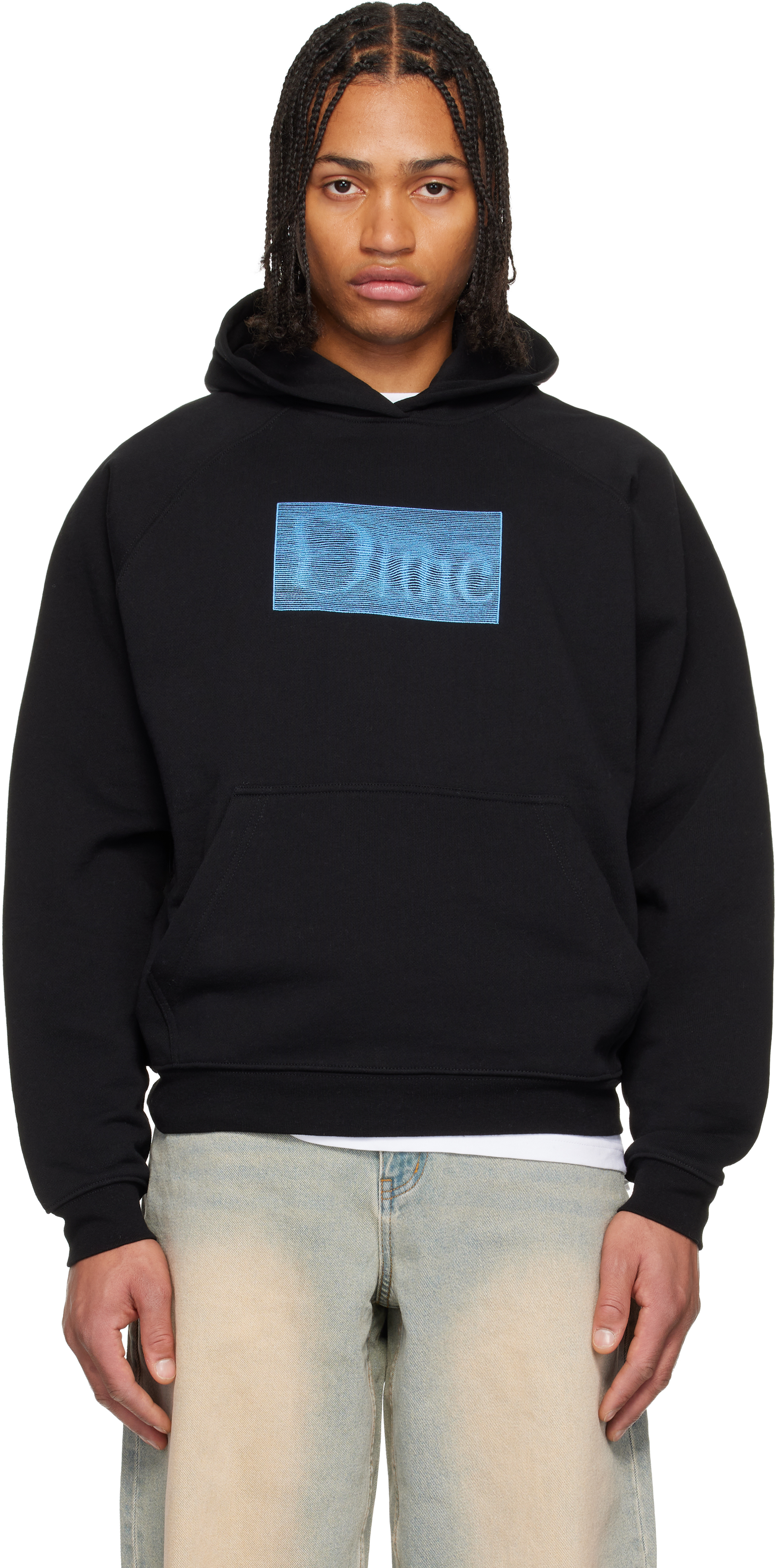 Dime: Black Classic Don't Look Hoodie | SSENSE Canada