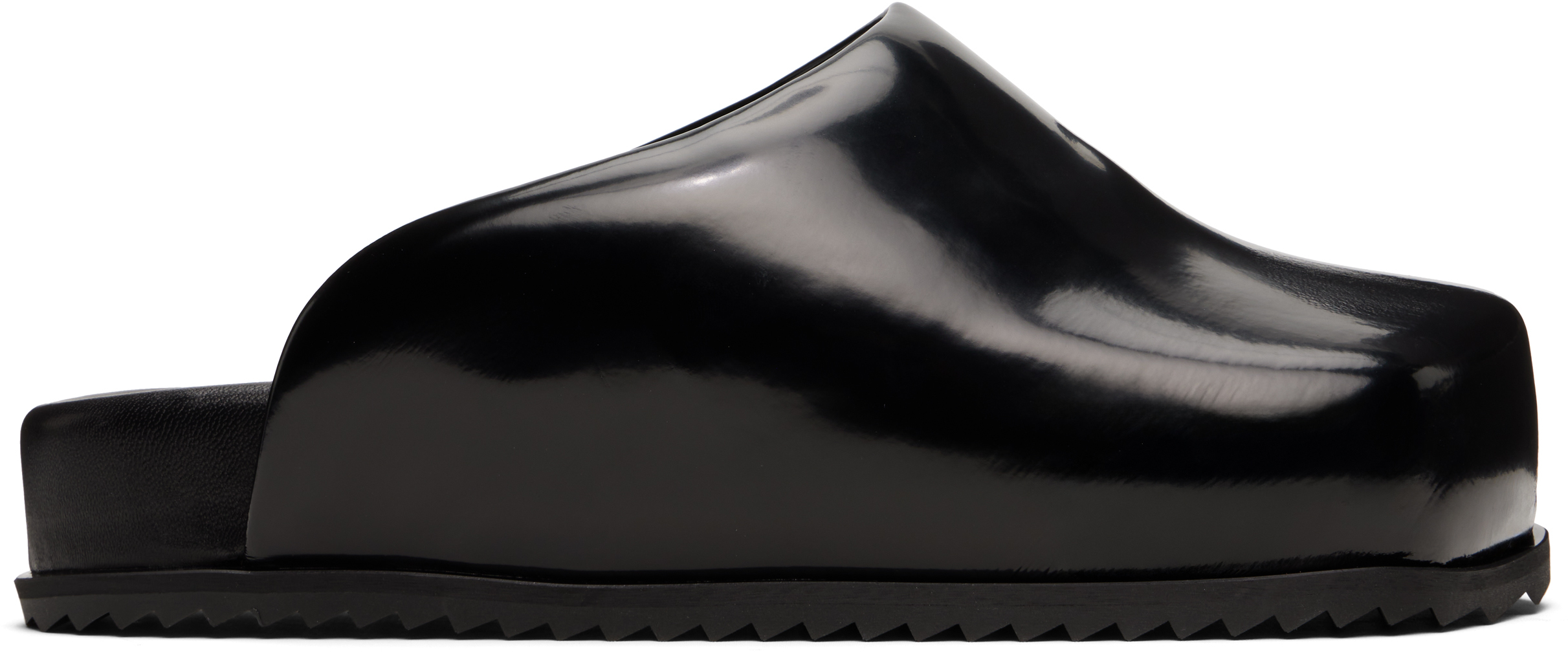 Yume Yume Black Truck Slide Loafers