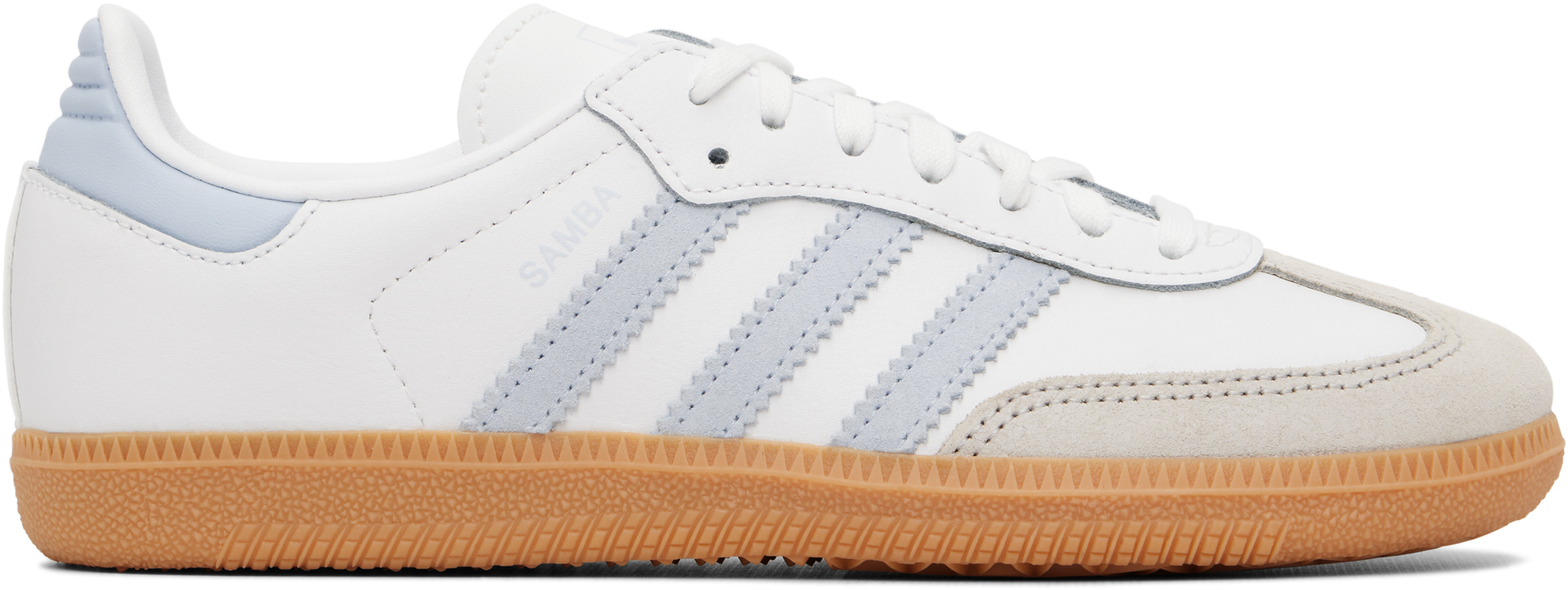adidas gazelle silver green womens Adidas Kids (Grade School) Samba OG Crinkle Silver Metallic – Tip Top Shoes  of New York