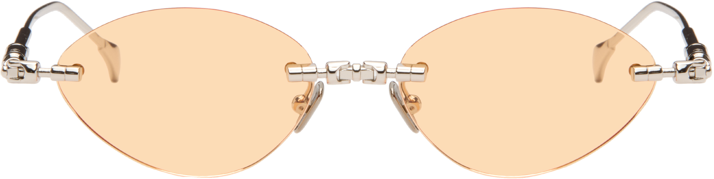 Kuboraum Silver H65 Sunglasses