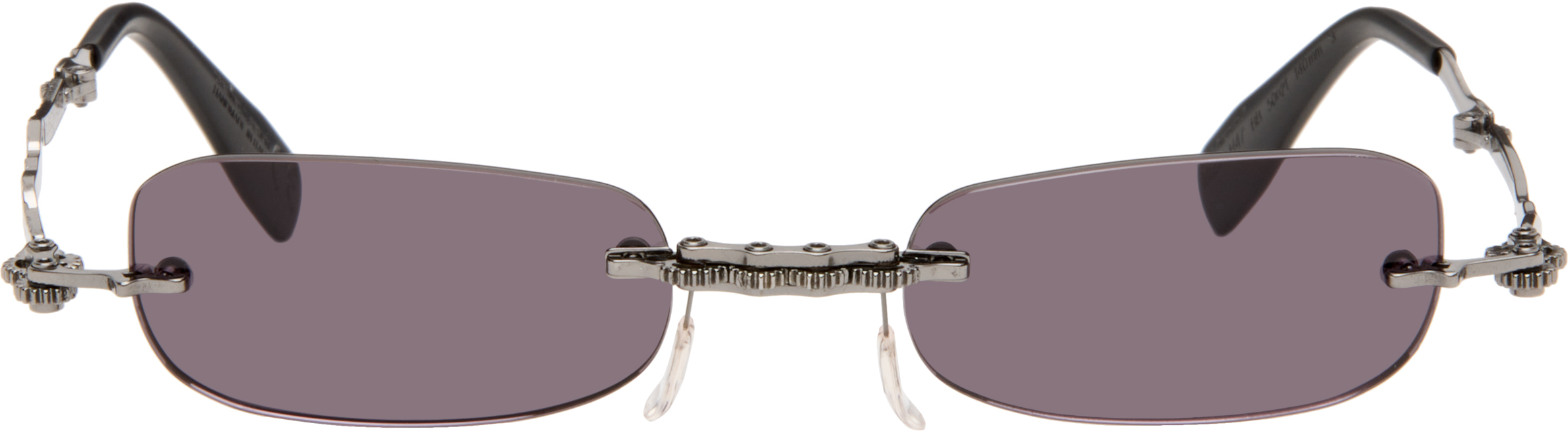 Kuboraum Gunmetal H47 Sunglasses
