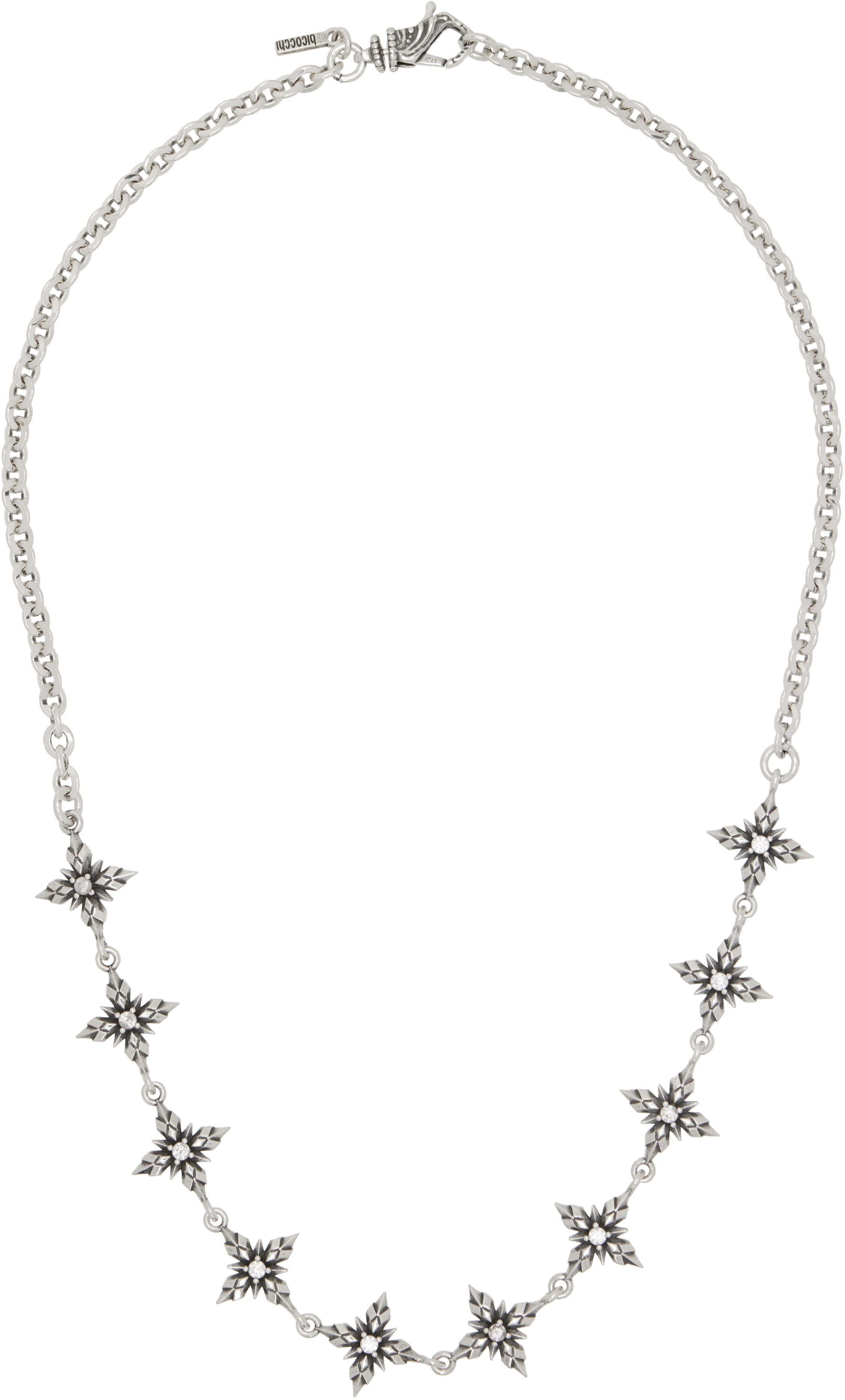 Emanuele Bicocchi Stella Ventis Crystal Necklace