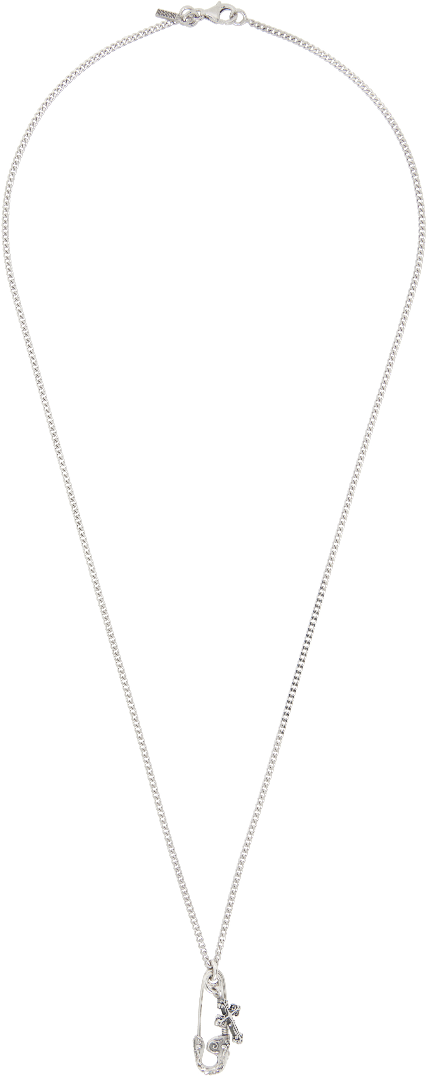 Emanuele BicocchiのPin & Cross Pendant ネックレスがセール中