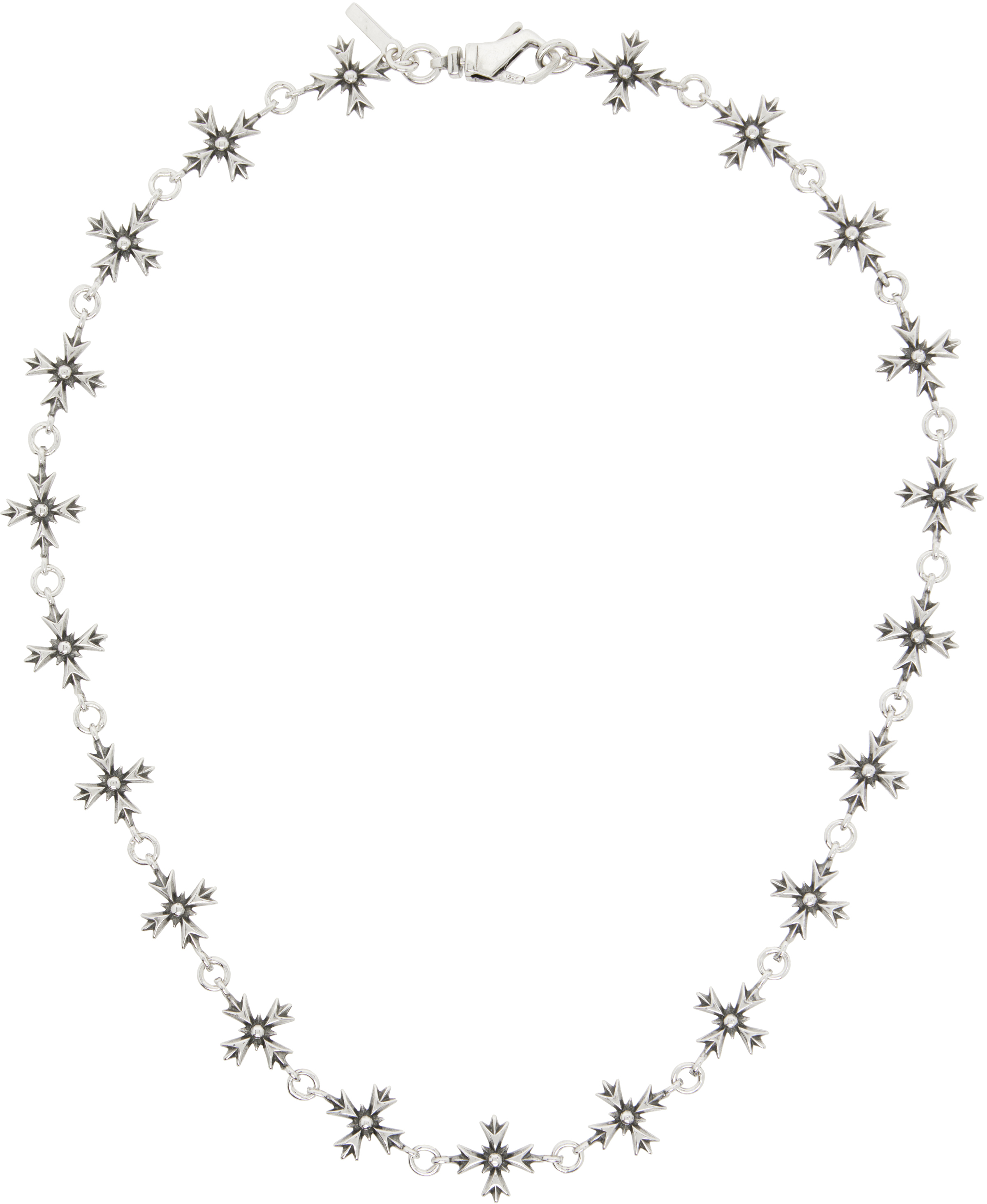 Emanuele Bicocchi: Multi-Crest Necklace | SSENSE
