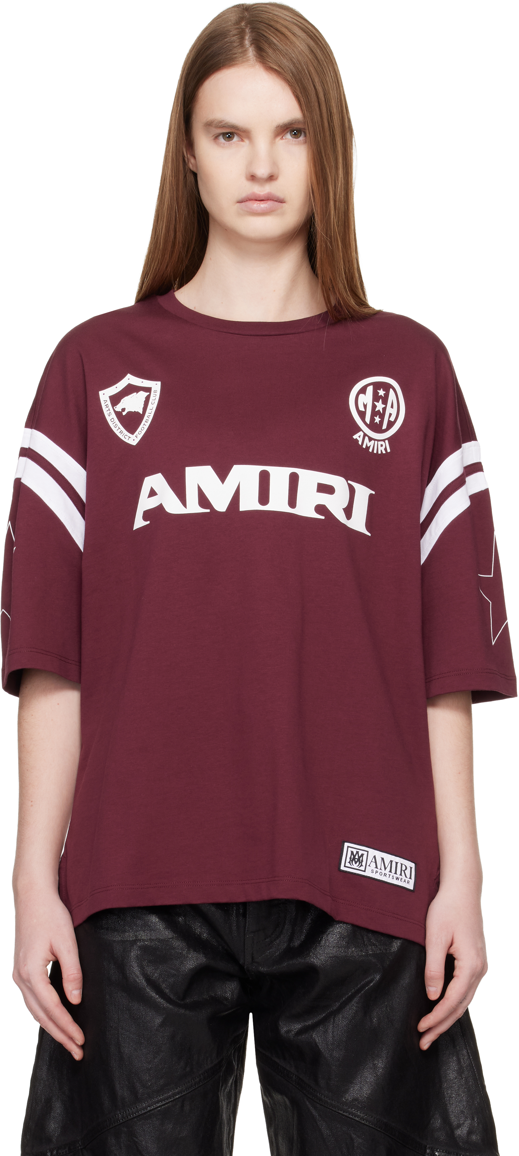 AMIRI: レッド 'AMIRI' Sport Tシャツ | SSENSE 日本