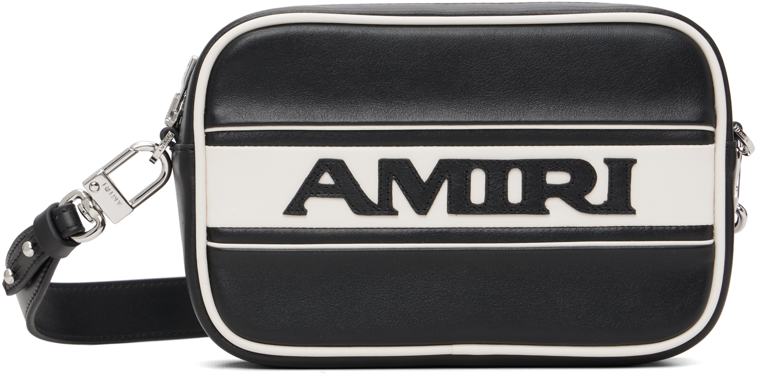 AMIRI: Black 'AMIRI' Sport Camera Bag | SSENSE