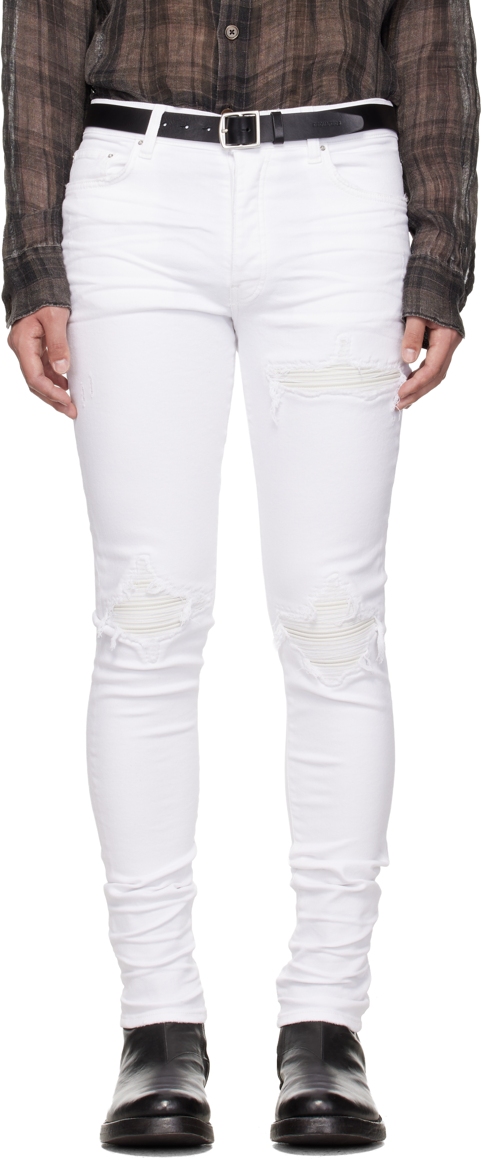 White MX1 Jeans