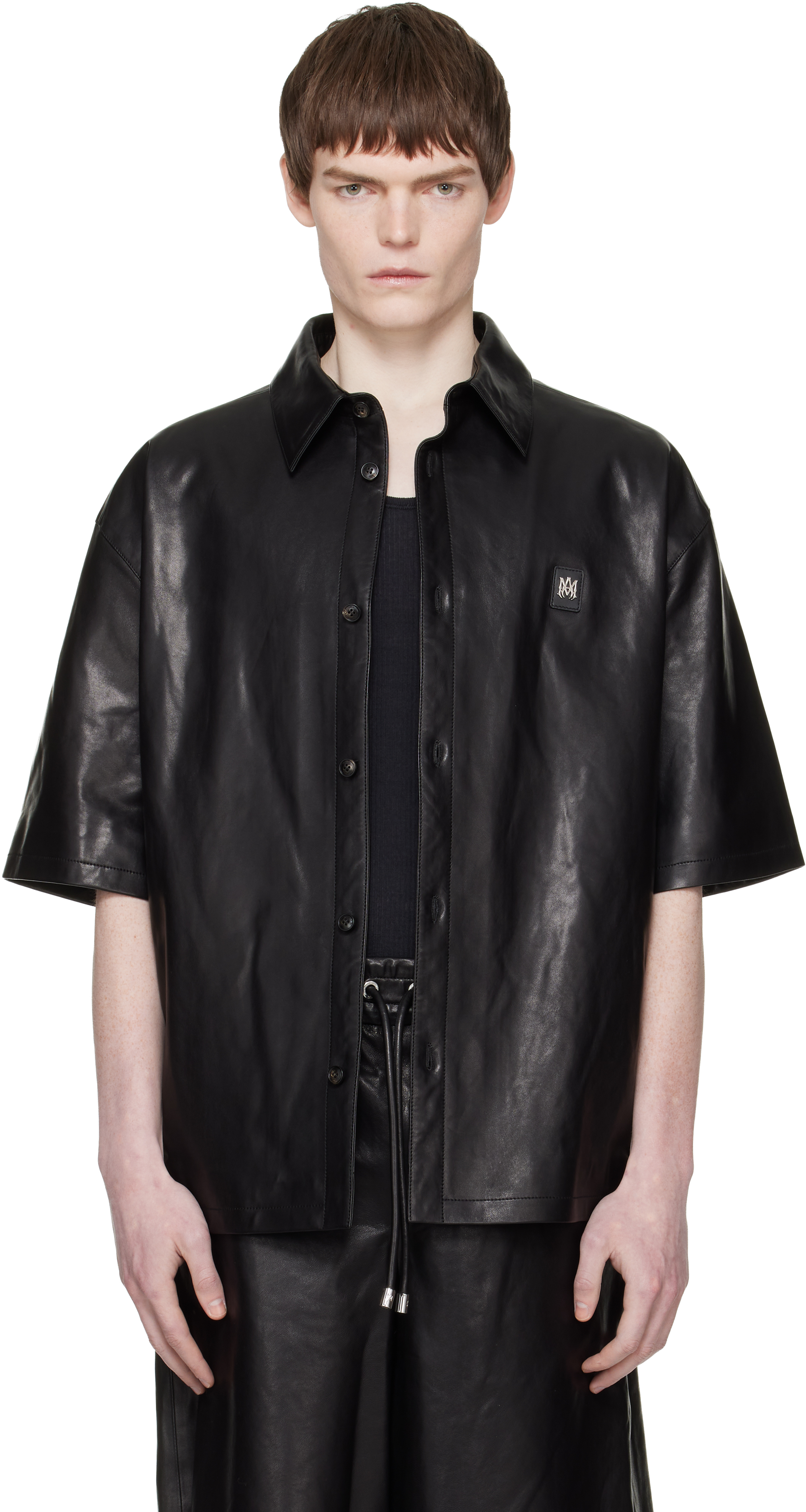zara vegan leather dress Zara Faux Leather Dress – Little White Sneakers main image 1