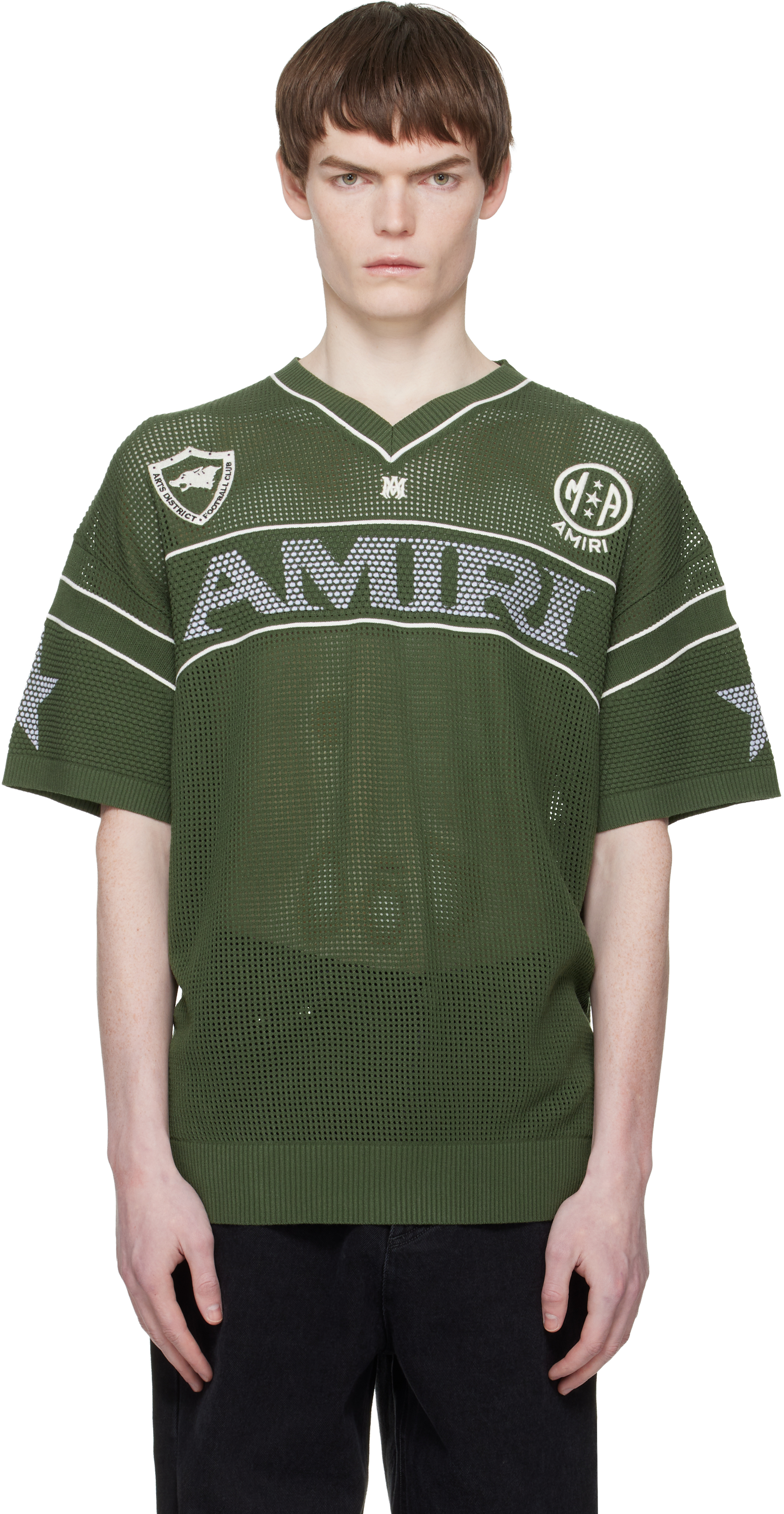 AMIRI Green 'Amiri' Sport T-shirt