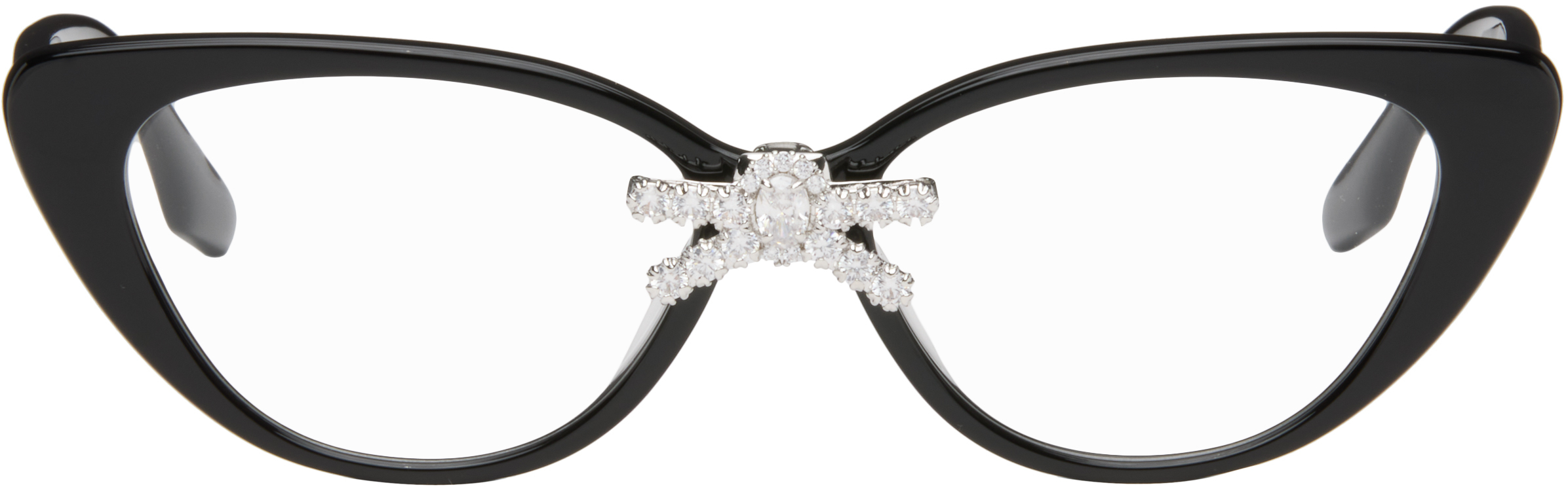 Shushu/Tongのブラック YVMINエディション Front Jeweled-Bowknot