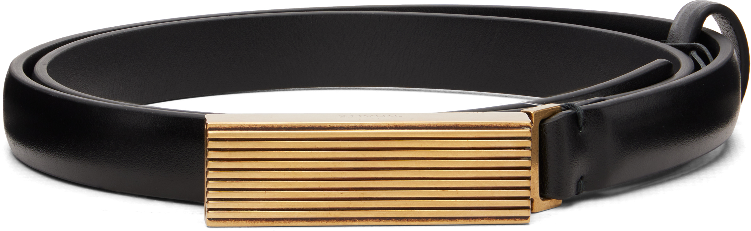 Khaite ブラック Empire ベルト In Black