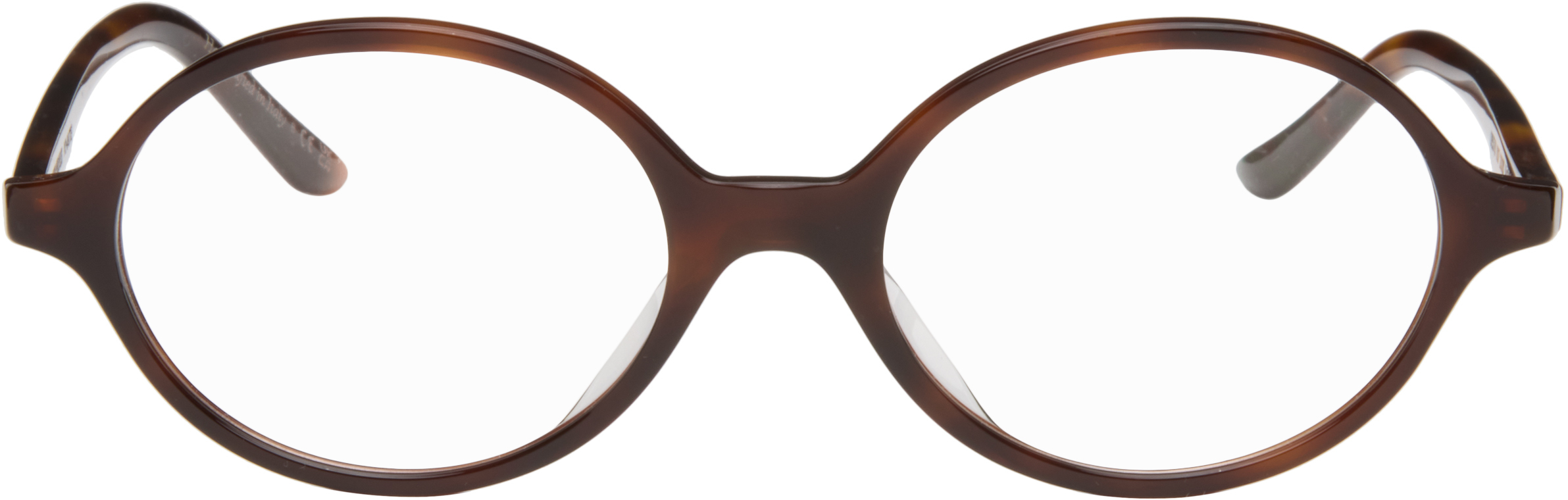 KHAITE Brown Oliver Peoples Edition 2000RX Glasses