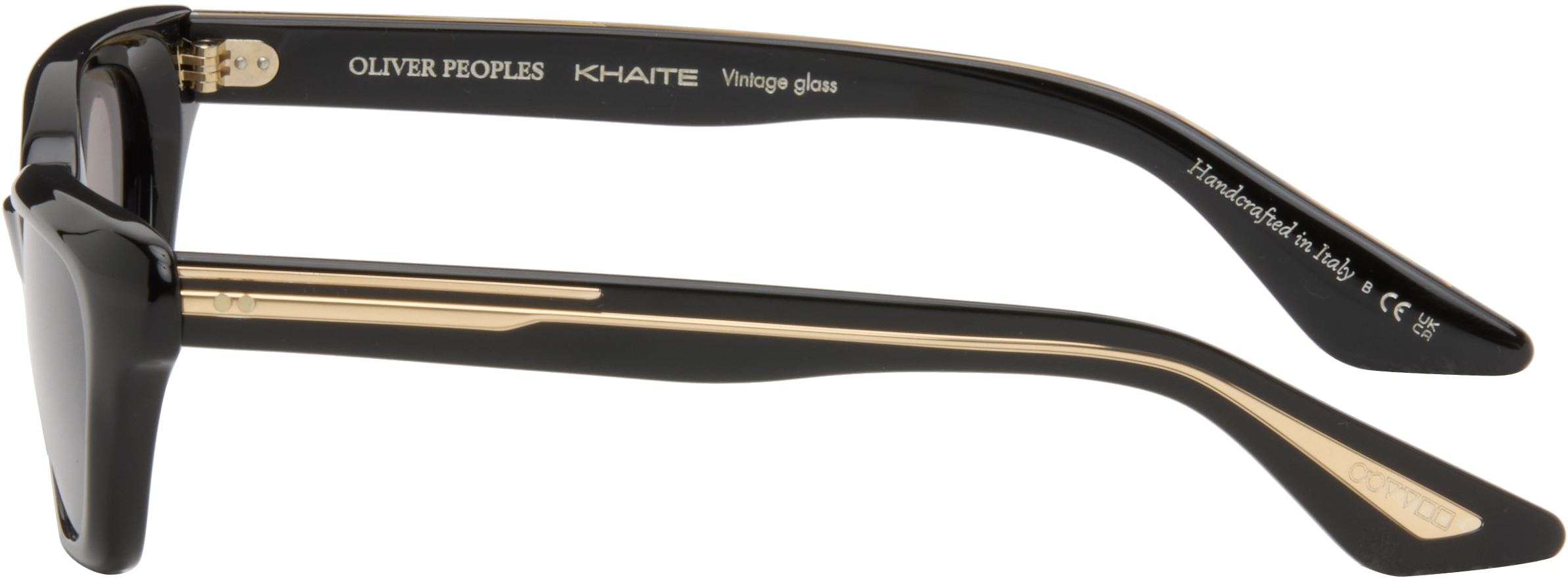 Khaite Black Oliver Peoples Edition 1983c Sunglasses