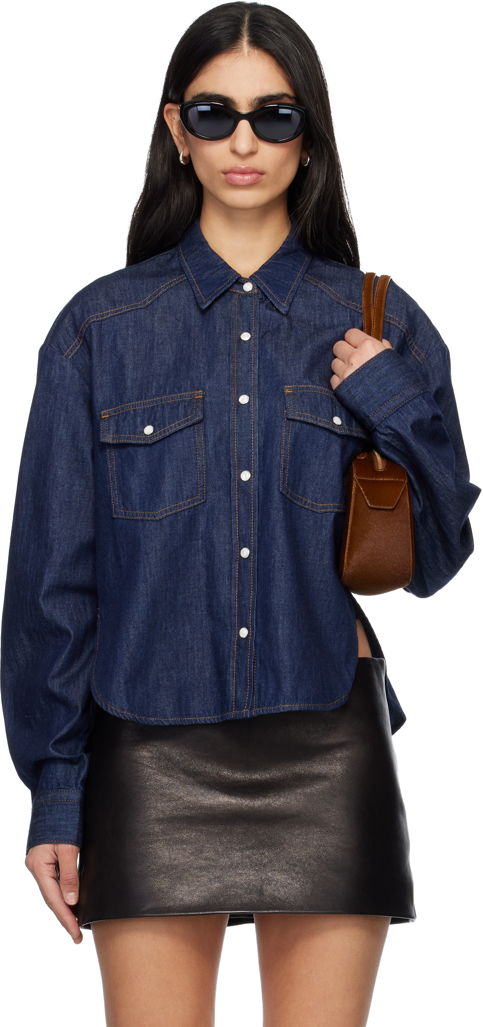 KHAITE JEAN サングラス KHAITE x Oliver Peoples 1983C in Black