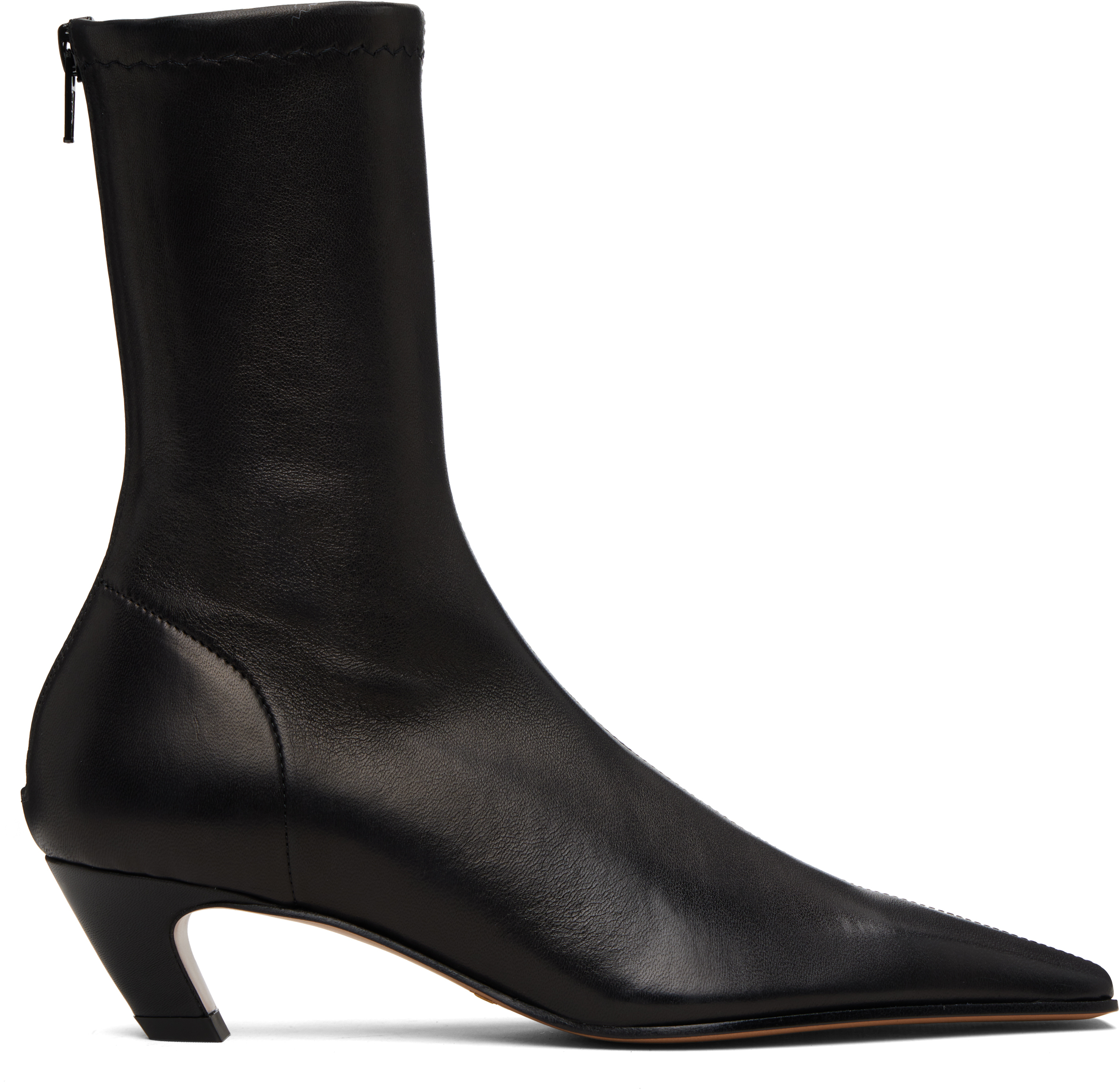 Black Arizona Stretch Ankle Boots