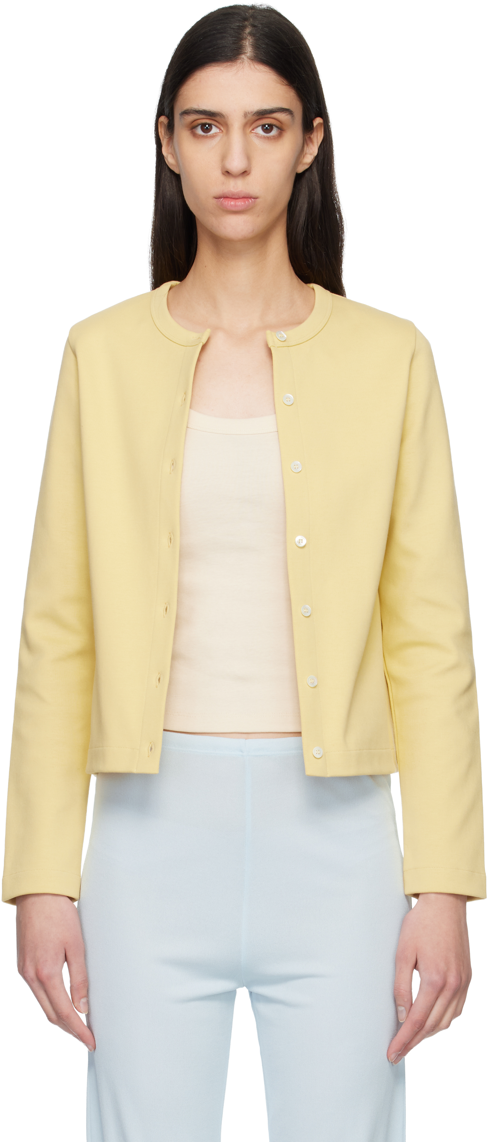 FLORE FLOREのイエロー Poppy カーディガンがセール中