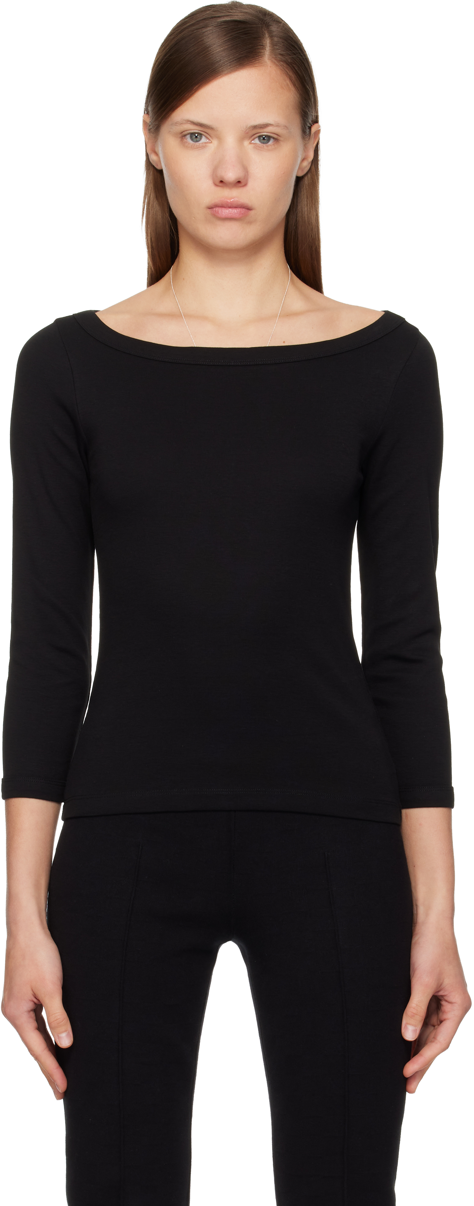 Flore Flore Black Steffi T-shirt In Black