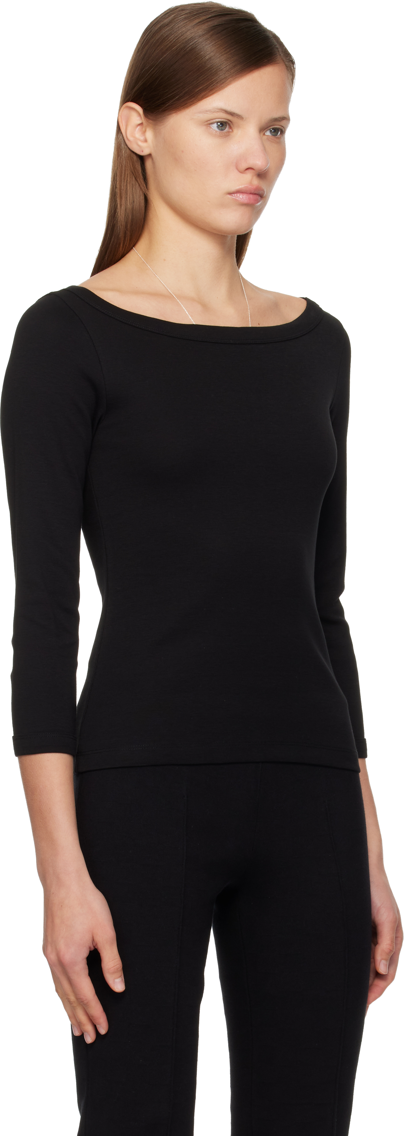 Flore Flore Black Steffi T-shirt In Black