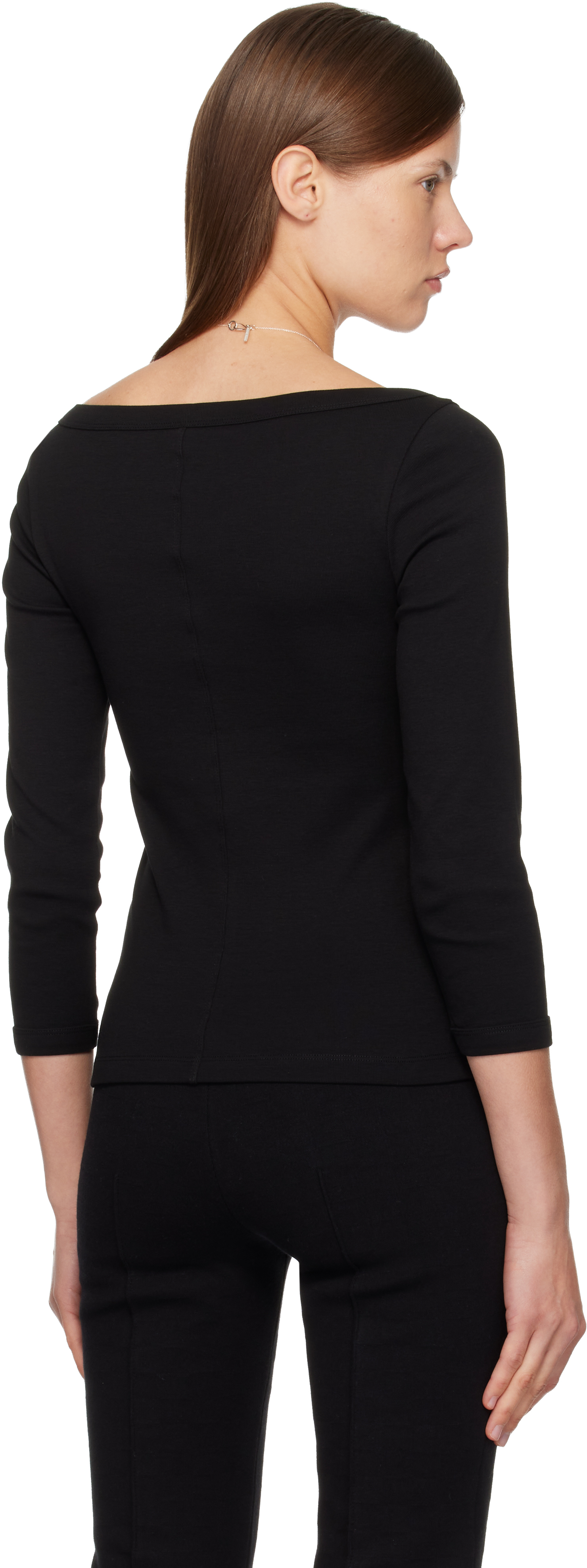 Flore Flore Black Steffi T-shirt In Black