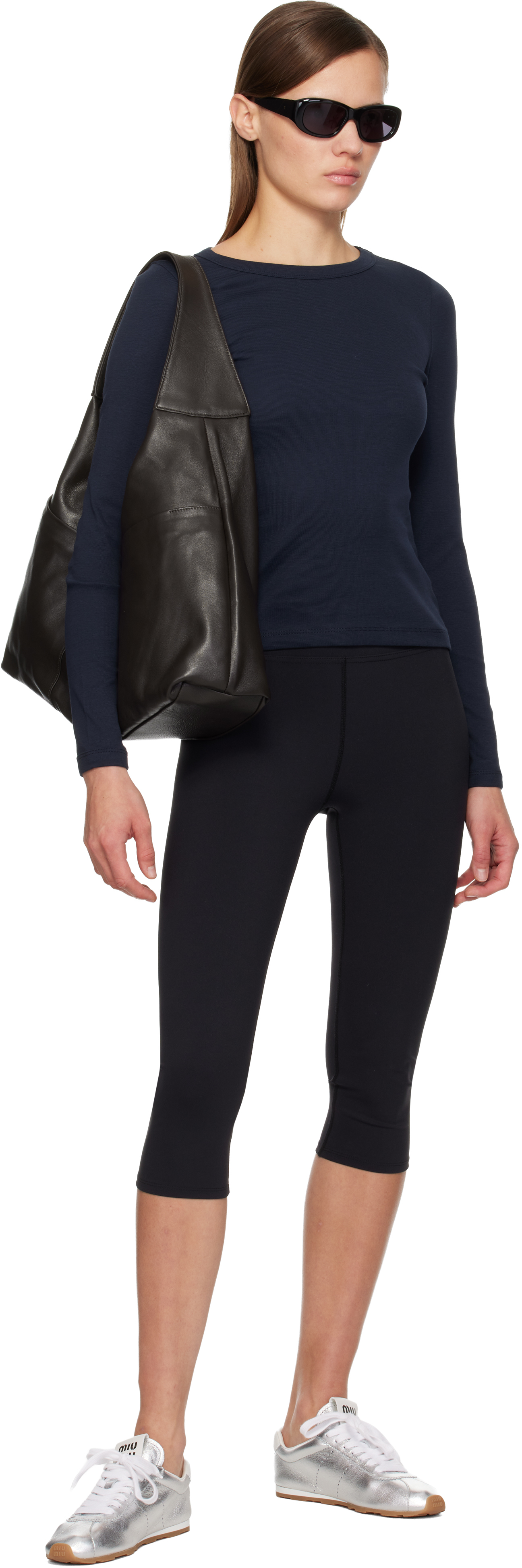 Flore Flore Navy Max T-shirt In Blue