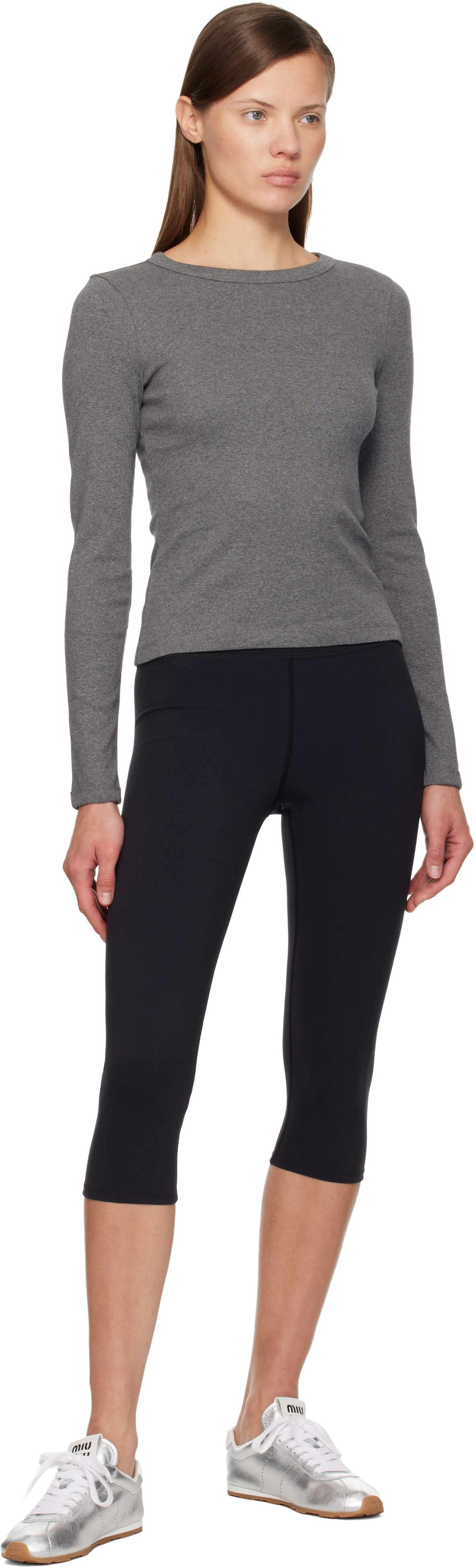 Flore Flore Gray Max T-shirt In Gray