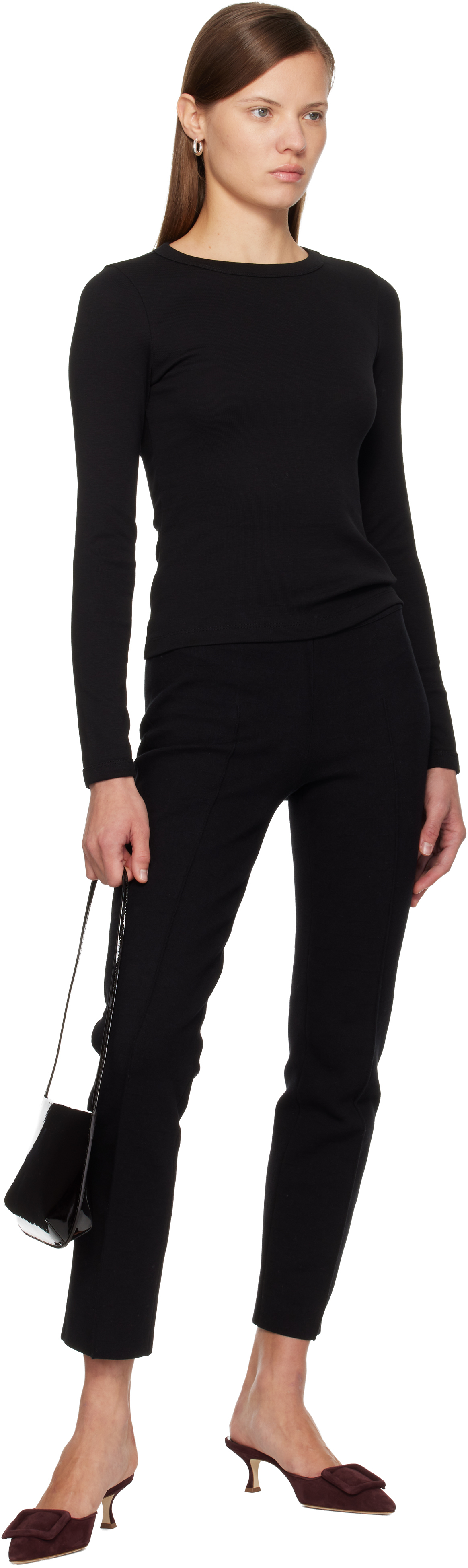 Flore Flore Black Max T-shirt In Black