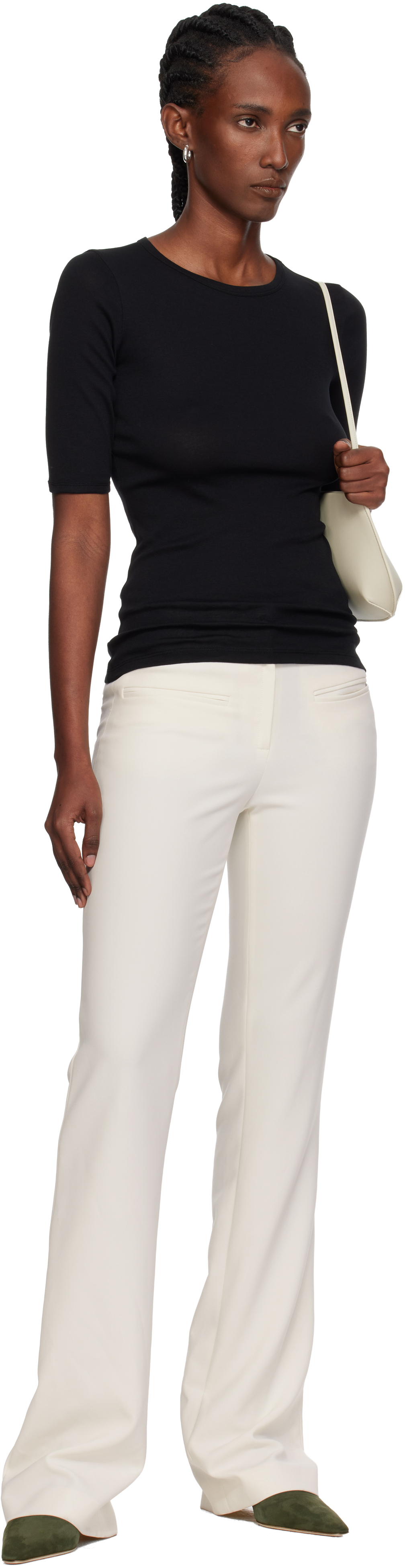 Flore Flore Black Anna T-shirt In Black